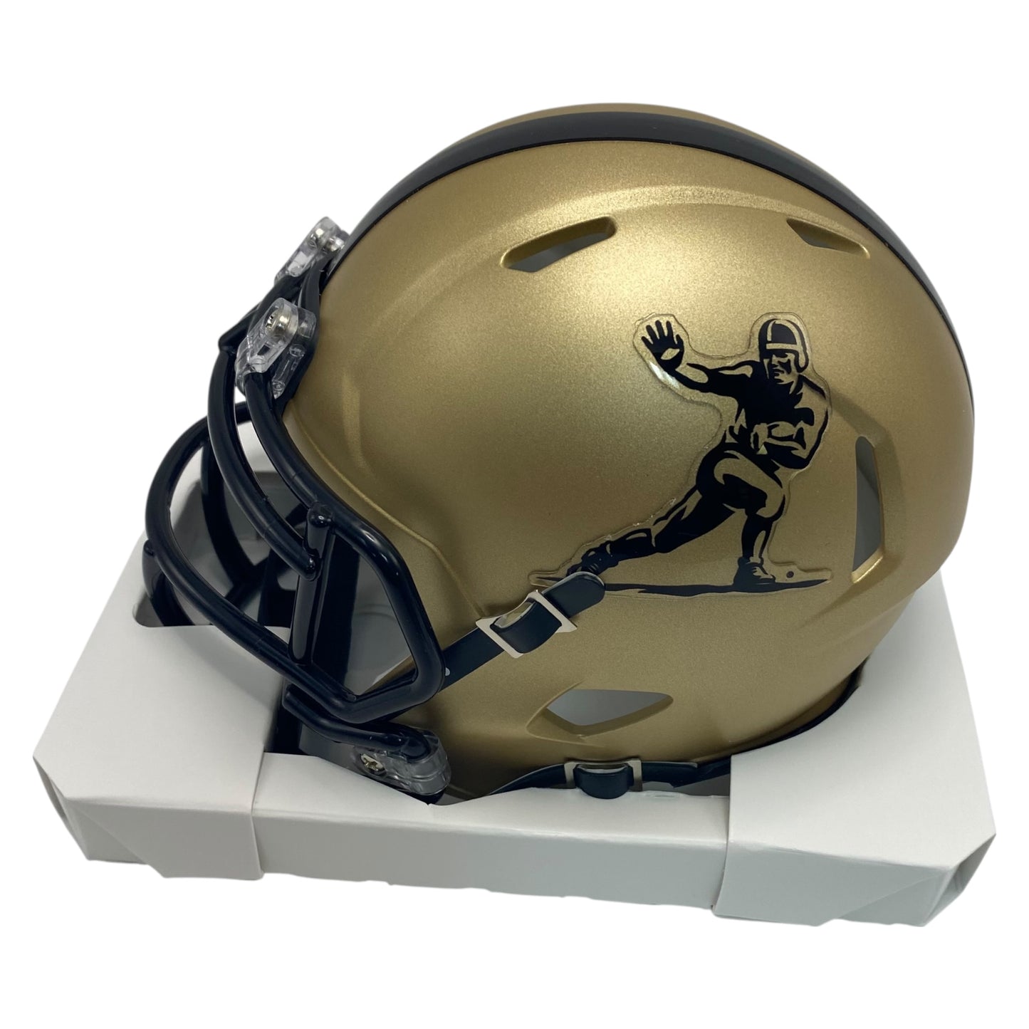Danny Wuerffel 96 Heisman Signed Gold Heisman Trophy Mini Helmet Gators QB