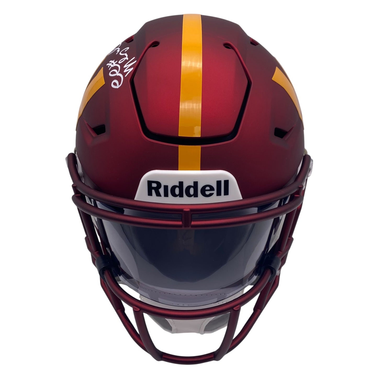 Jacory Croskey-Merritt Signed Washington Commanders MIDI Mid Size SpeedFlex Helmet