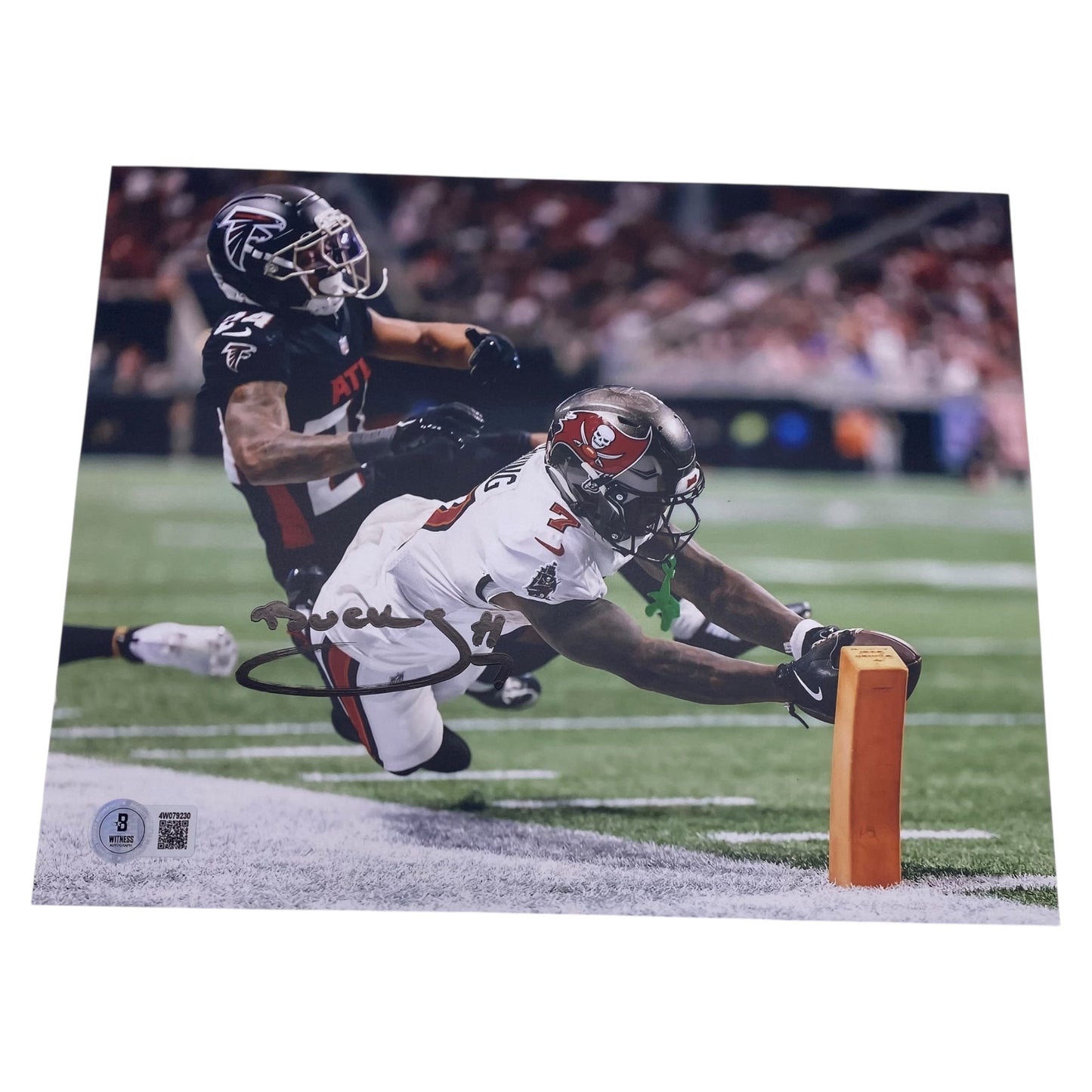 Bucky Irving Signed Tampa Bay Buccaneers 8x10 Photo