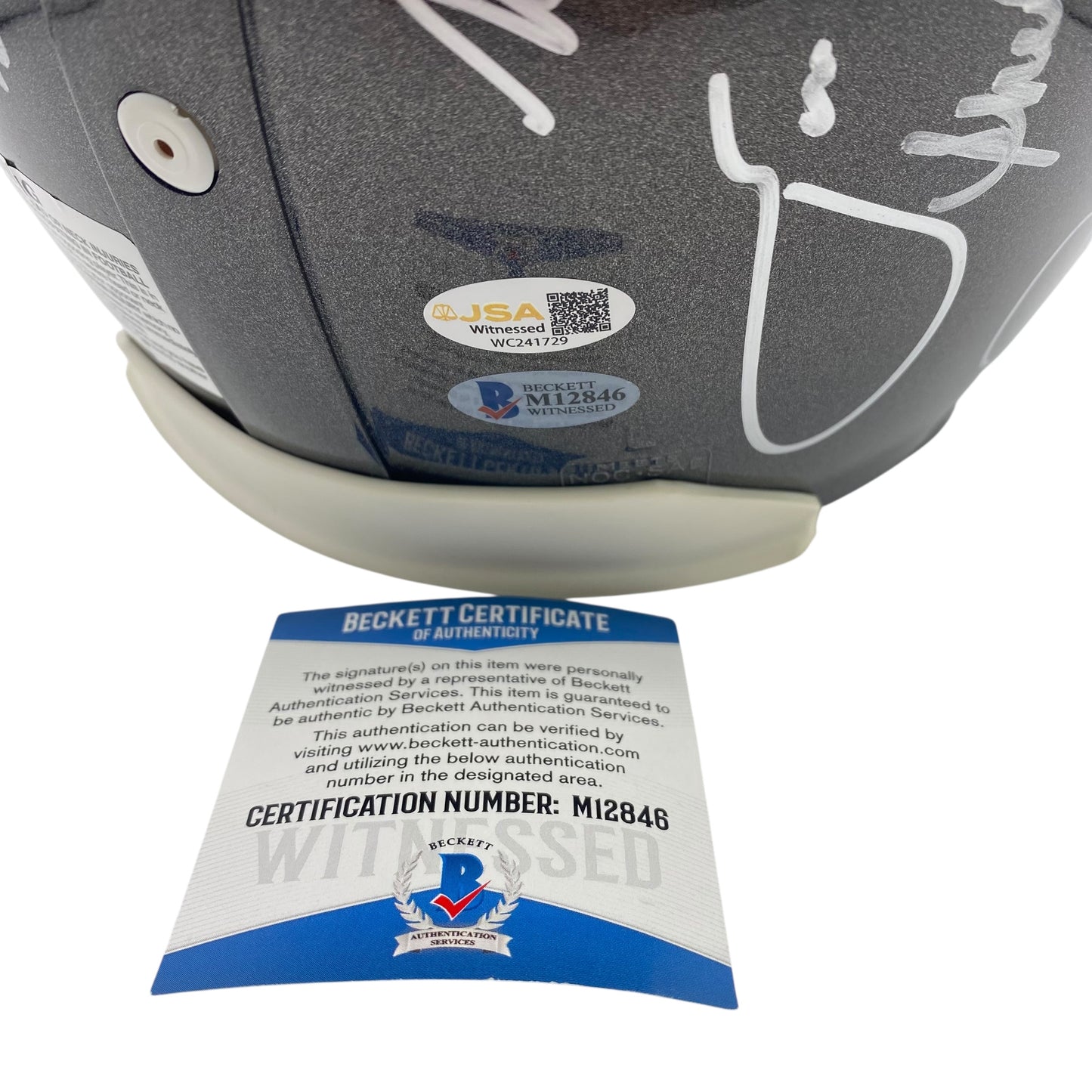 2002 Tampa Bay Buccaneers Full Size Authentic Super Bowl XXXVII Team Signed Helmet - 15 Autographs