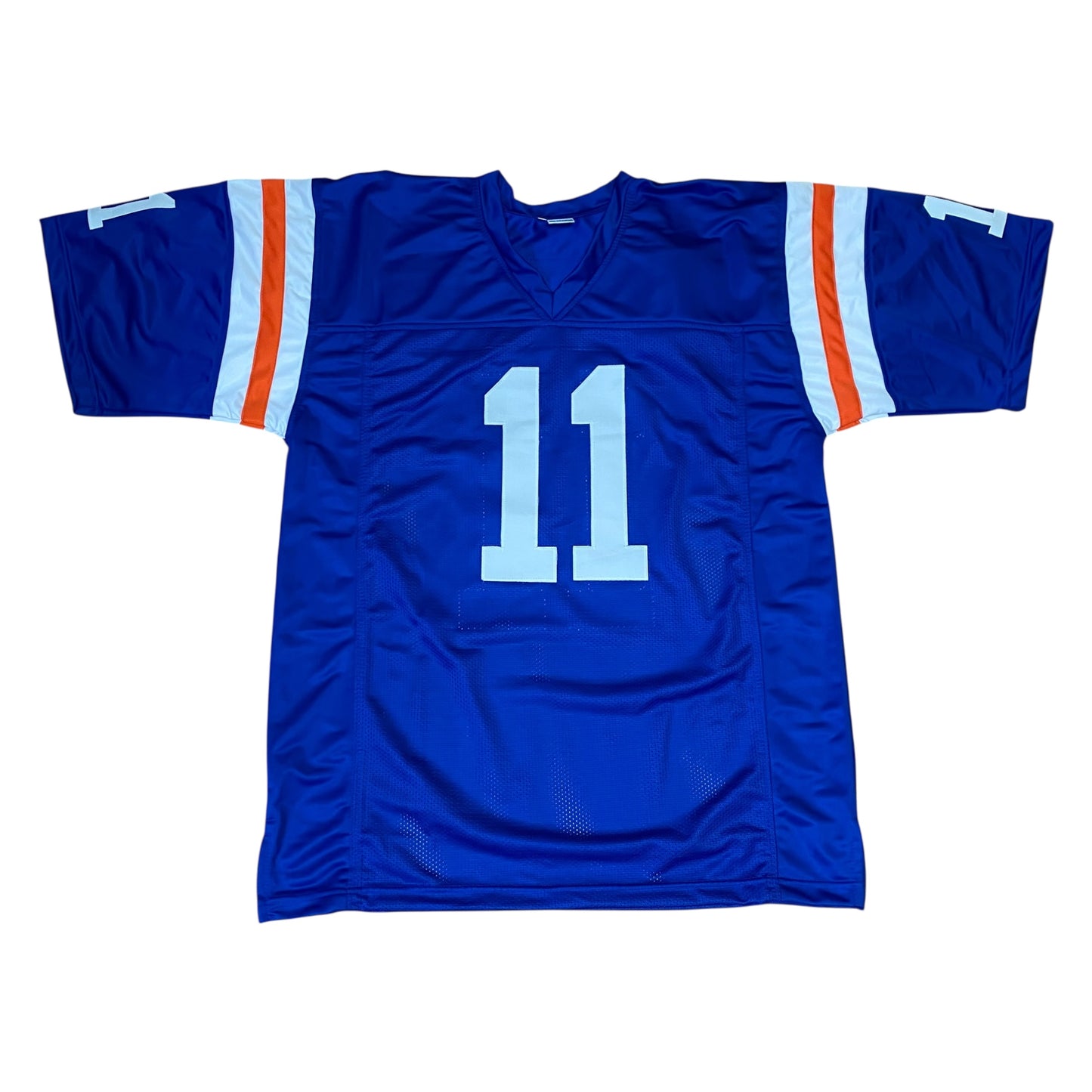 Steve Spurrier Signed #11 Stitched Jersey Florida Gators Style Blue