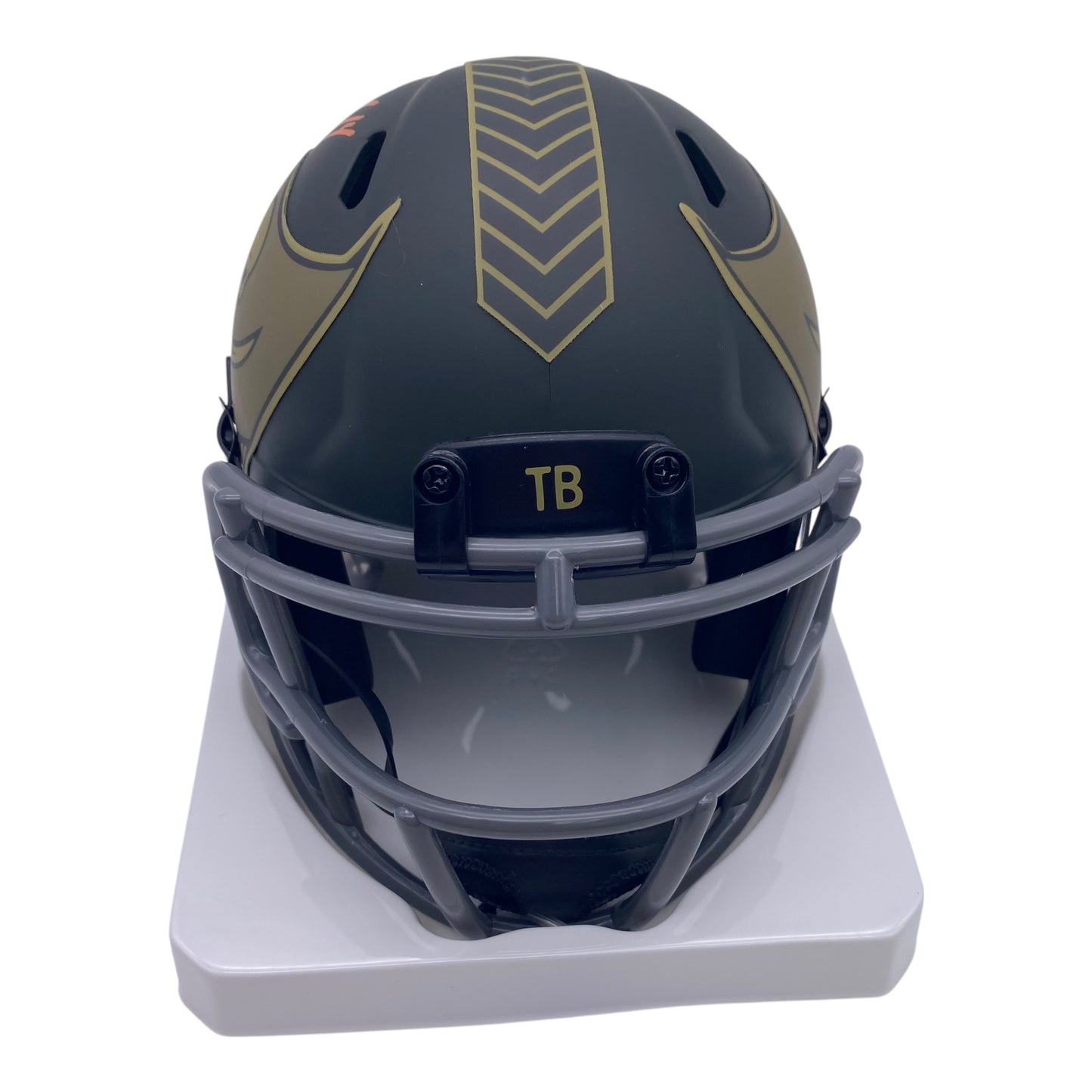Chris Godwin Signed Tampa Bay Buccaneers 2025 Salute to Service Alternate Speed Mini Helmet