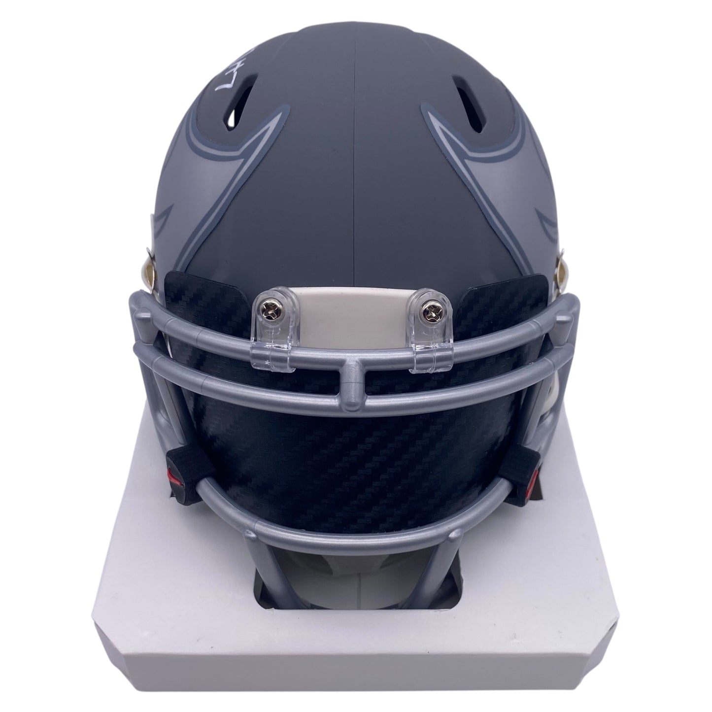 Bucky Irving Signed Tampa Bay Buccaneers Slate Alternate Speed Mini Helmet