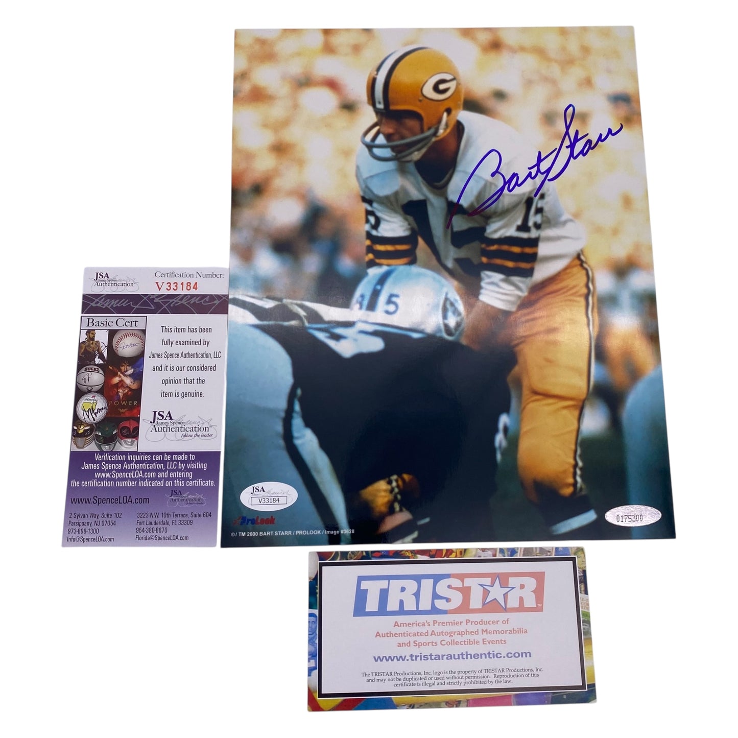 Bart Starr Signed Green Bay Packers 8x10 Photo