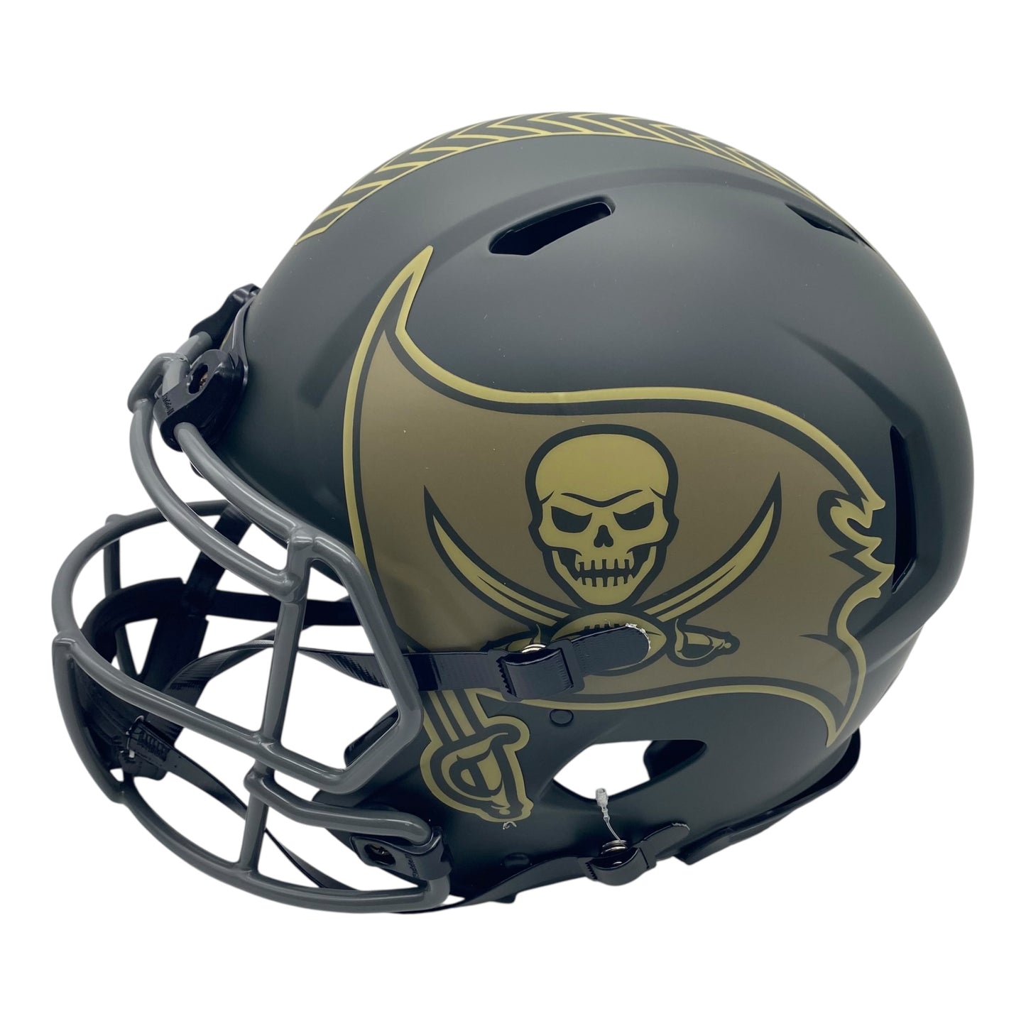 Chris Godwin Signed Tampa Bay Buccaneers 2025 Salute to Service Alternate Speed Authentic Full Size Helmet