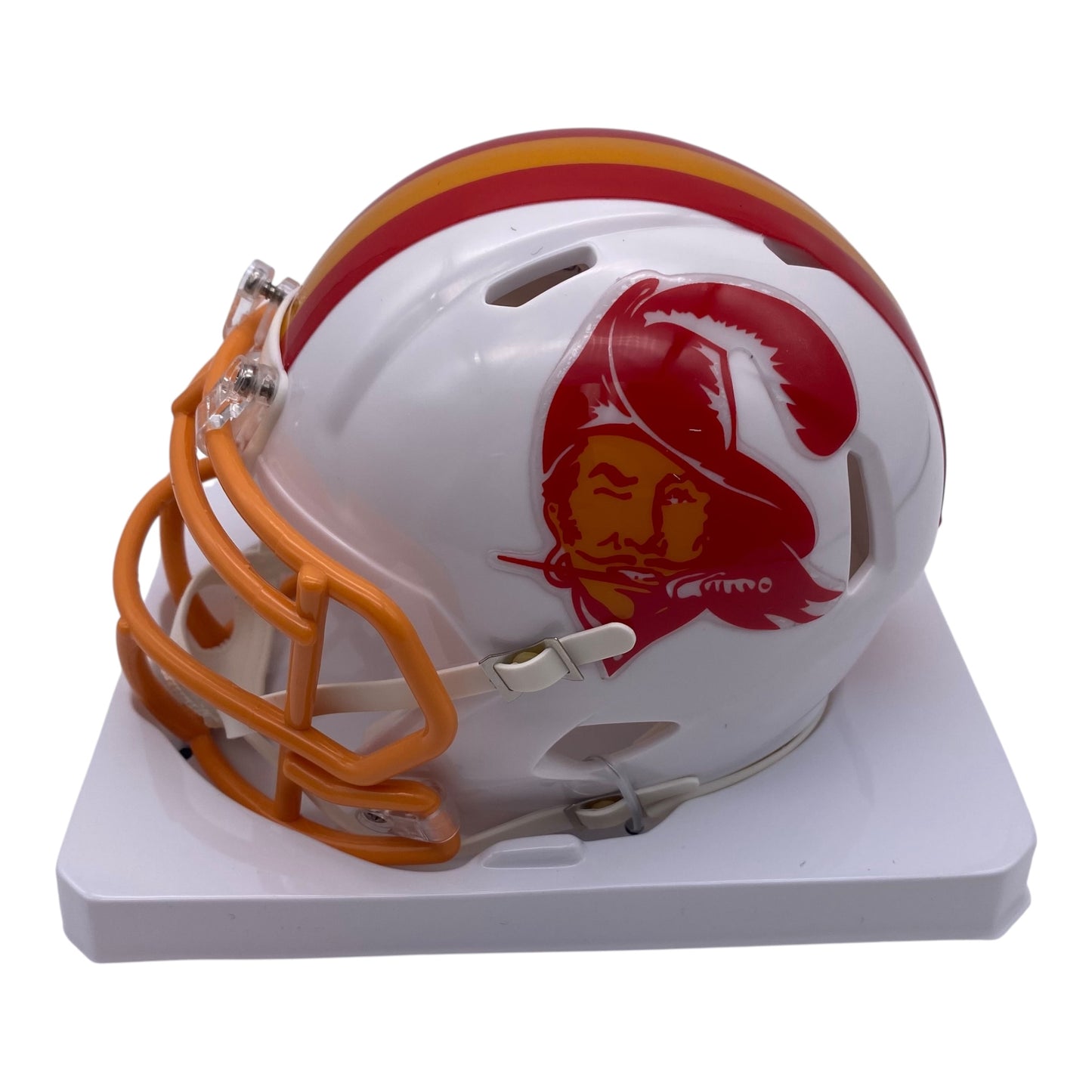 Chris Godwin Signed Tampa Bay Buccaneers Throwback Creamsicle Speed Mini Helmet