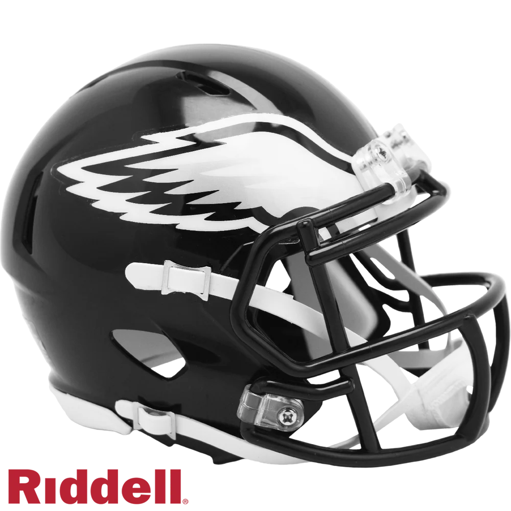 Ndamukong Suh Signed Philadelphia Eagles Black Alternate Speed Mini Helmet