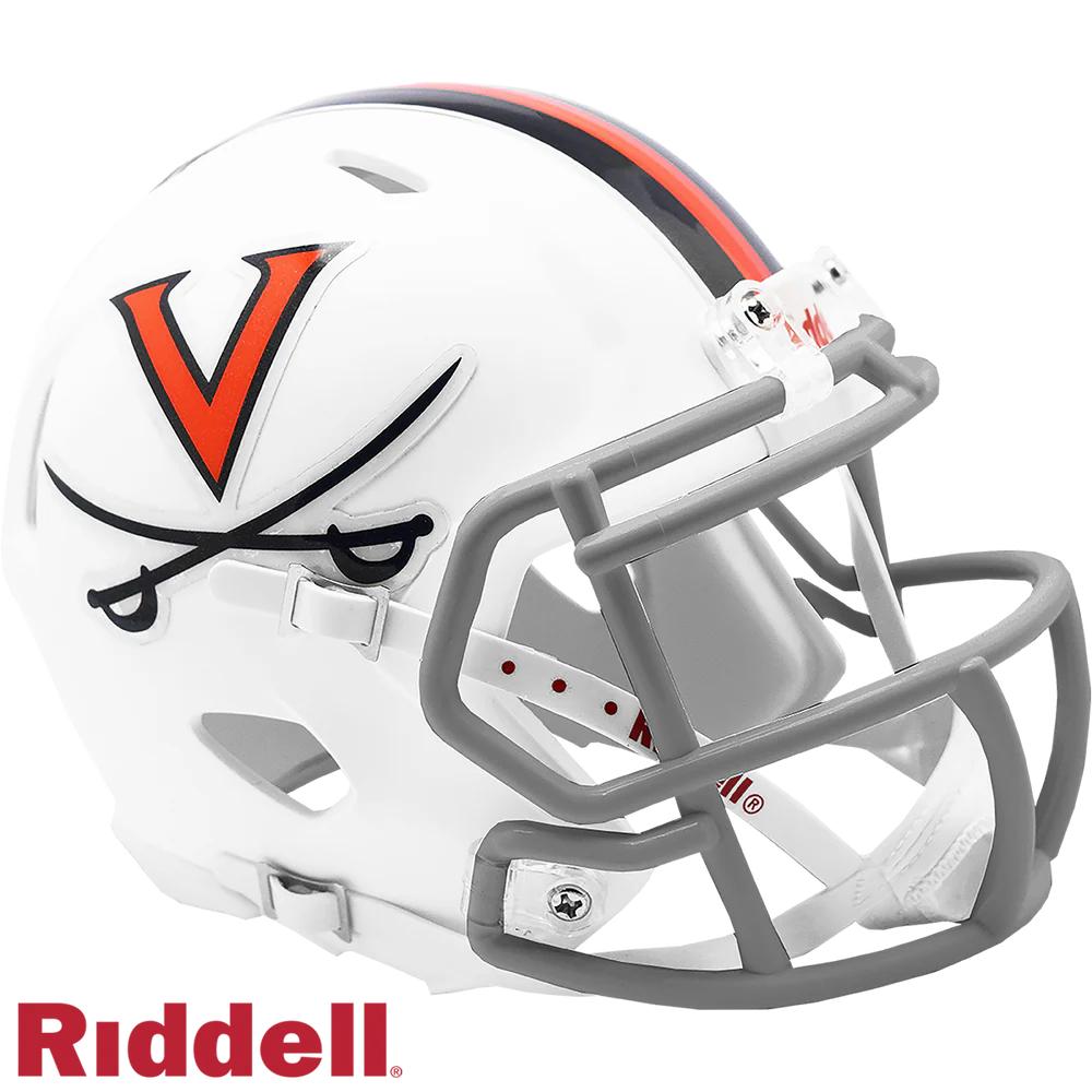 Ronde Barber Signed Virginia Cavaliers Speed Mini Football Helmet