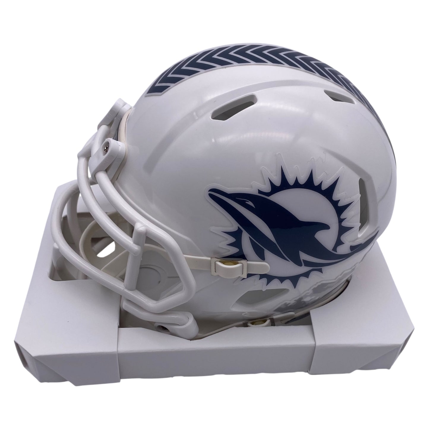 Ndamukong Suh Signed Miami Dolphins Salute to Service 2024 Alternate Speed Mini Helmet