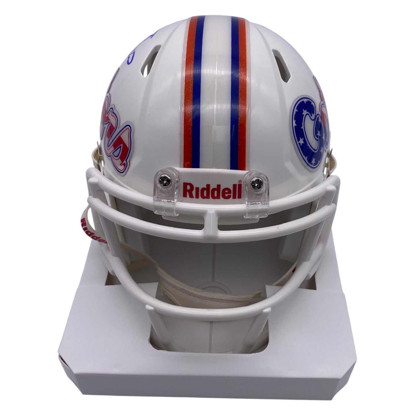 Steve Spurrier Signed Florida Gators Mini Speed Football Helmet