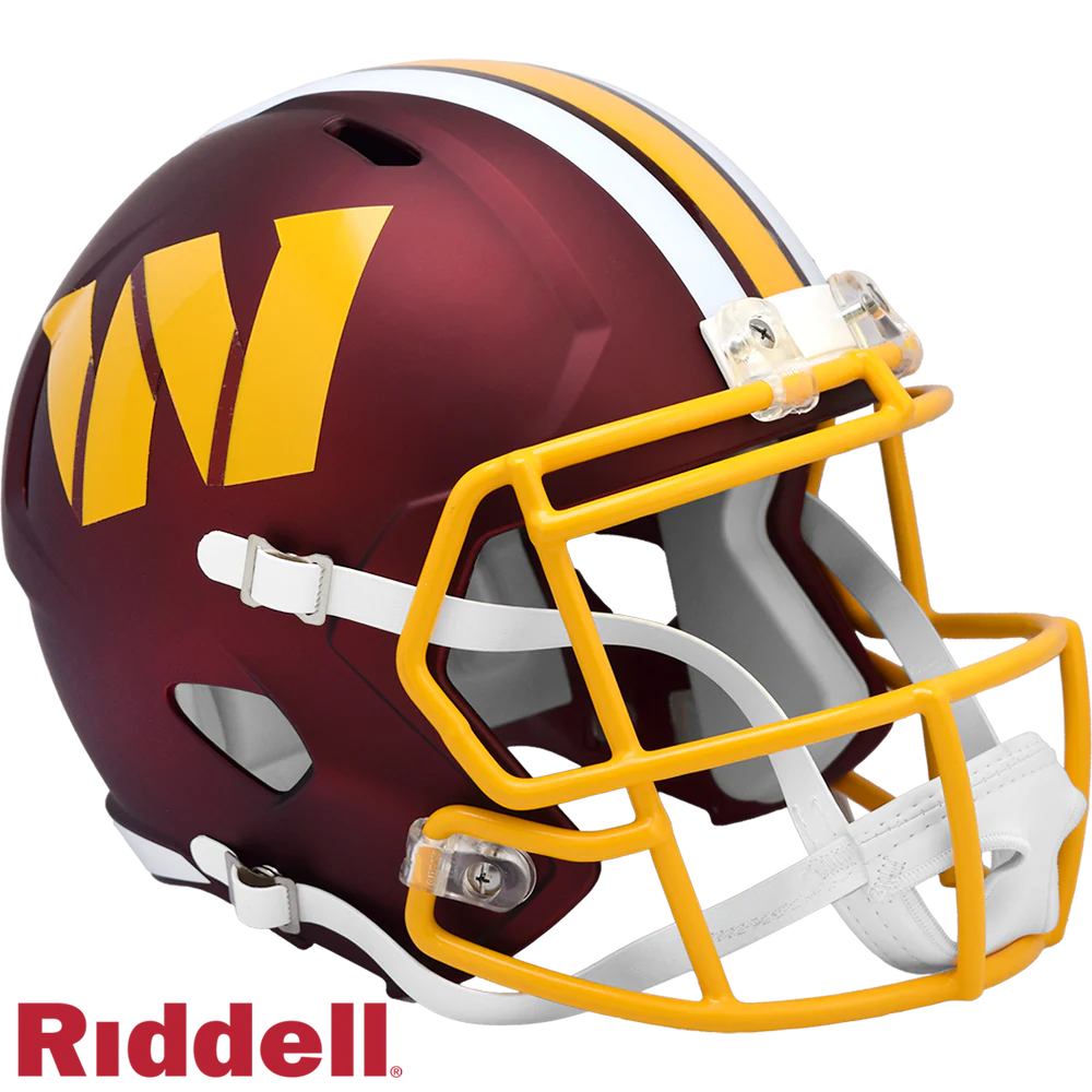 Jacory Croskey-Merritt Signed Washington Commanders 2025 On Field Alternate Speed Replica Helmet
