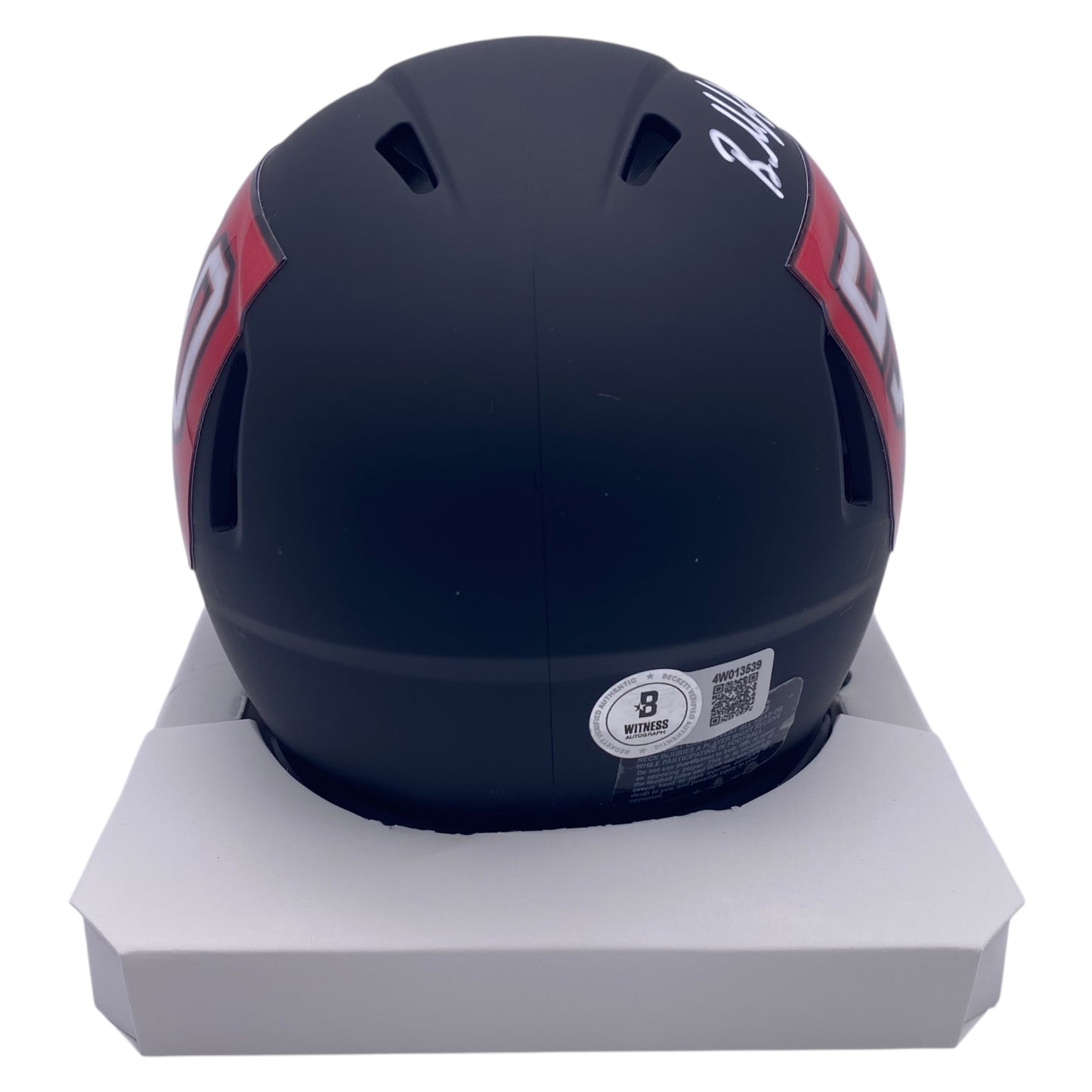 Baker Mayfield Signed Tampa Bay Buccaneers 50th Anniversary Alternate Speed Mini Helmet