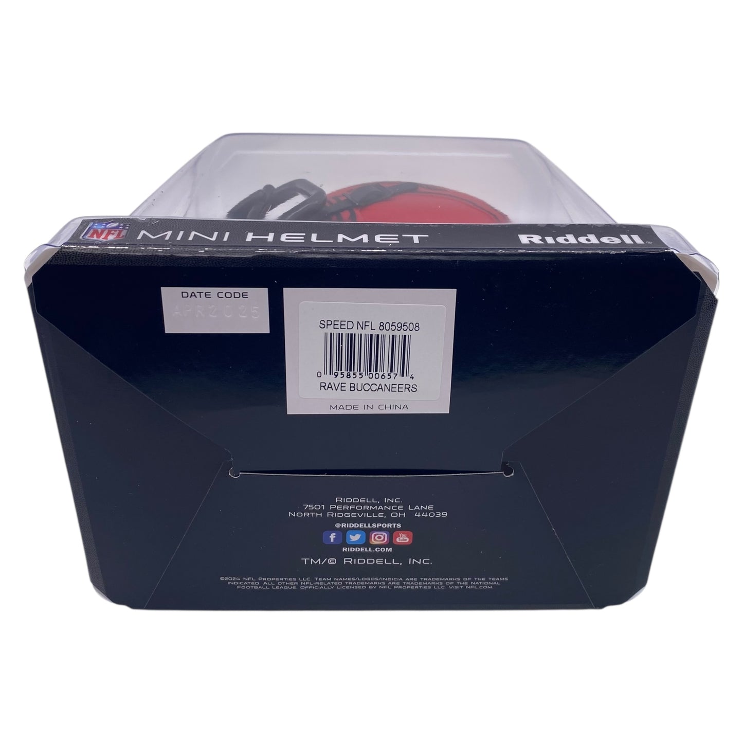 Baker Mayfield Signed Tampa Bay Buccaneers Rave Alternate Speed Mini Helmet