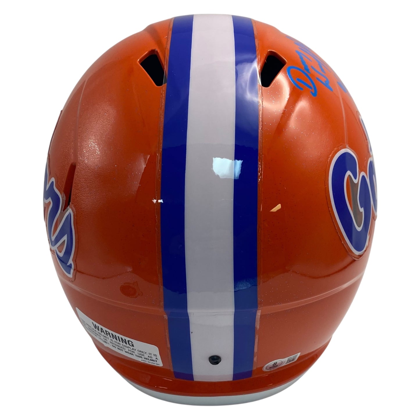 Danny Wuerffel 96 Heisman & National Champions Signed Florida Gators Full Size Replica Football Helmet