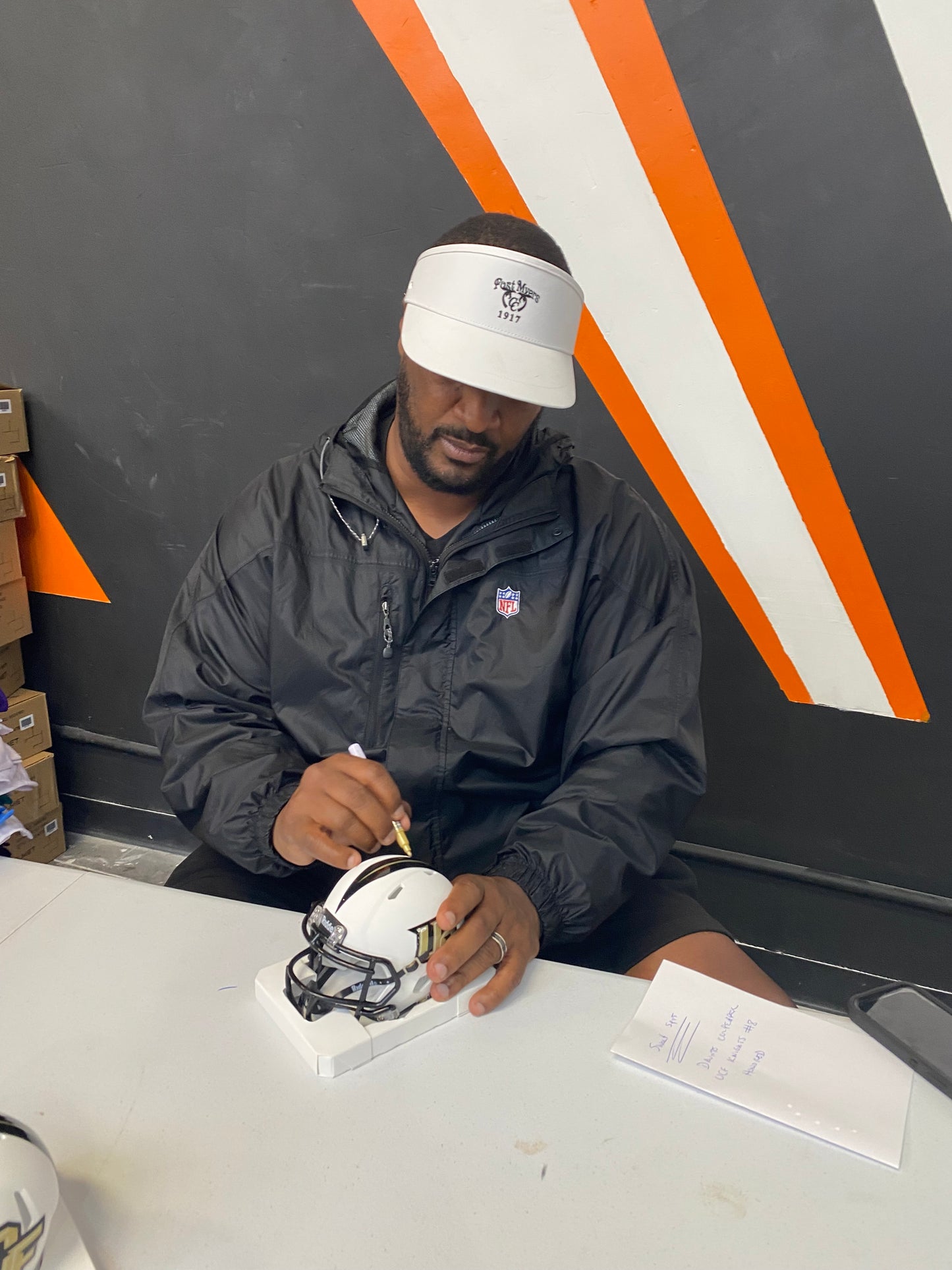 Daunte Culpepper Signed UCF Knights Speed Mini Helmet