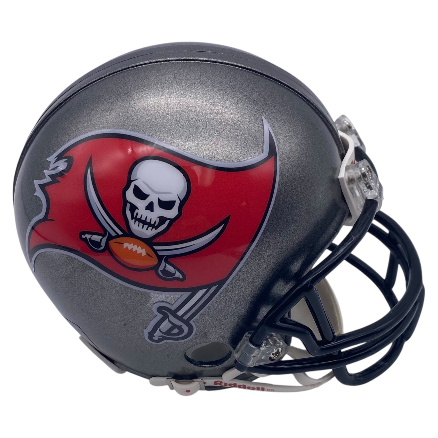 Dexter Jackson Signed Tampa Bay Buccaneers 50th Anniversary Mini Helmet