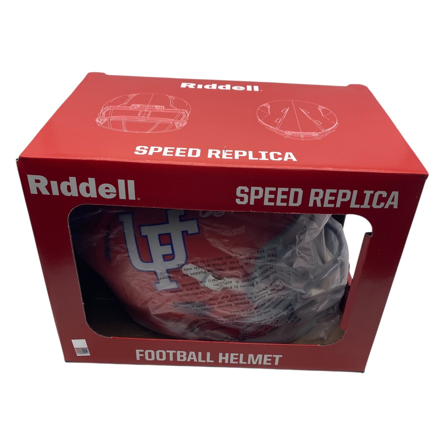 Steve Spurrier Signed Florida Gators Replica Full Size Speed Football Helmet
