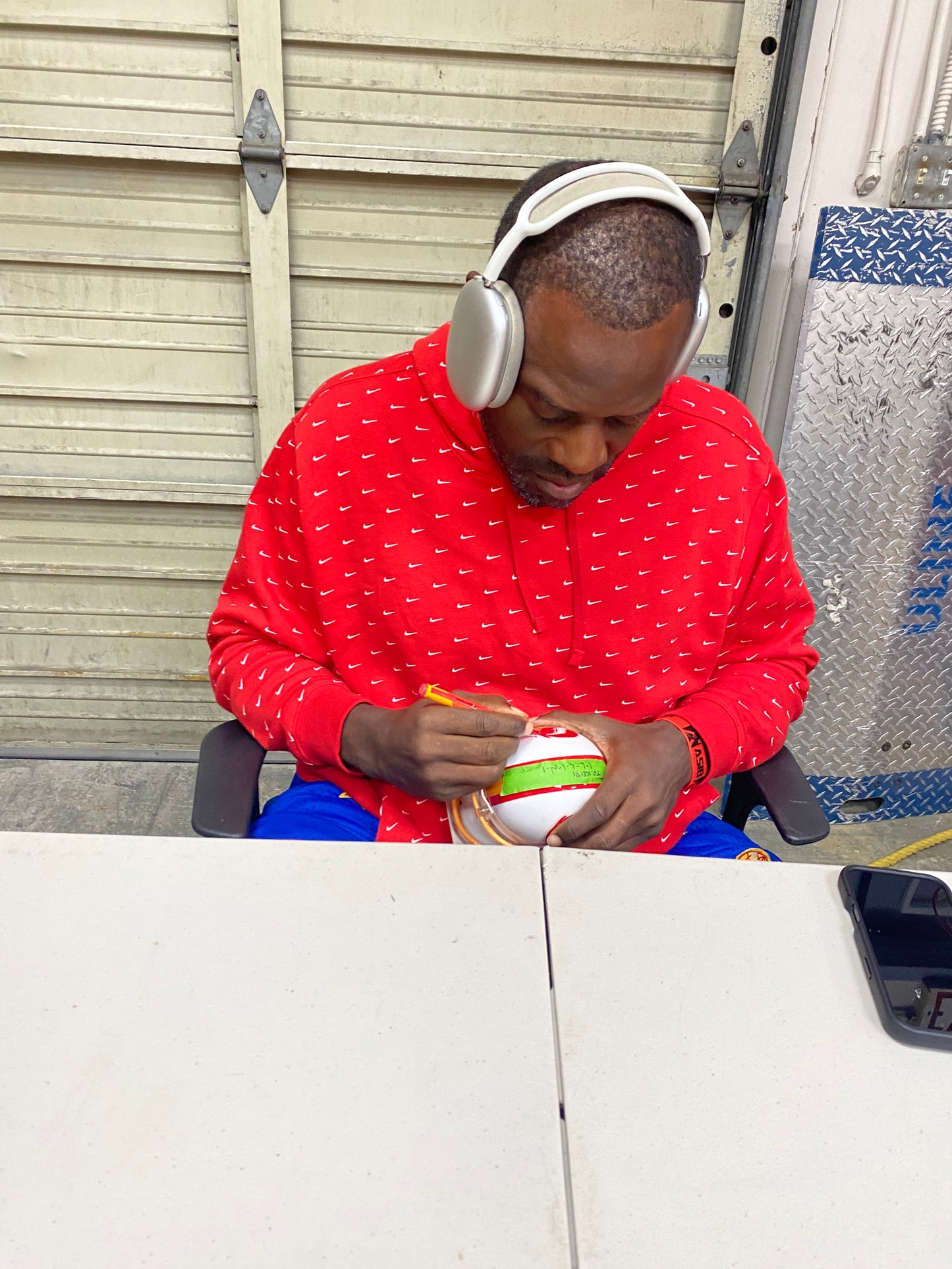 Simeon Rice Signed Tampa Bay Buccaneers Throwback Mini Helmet