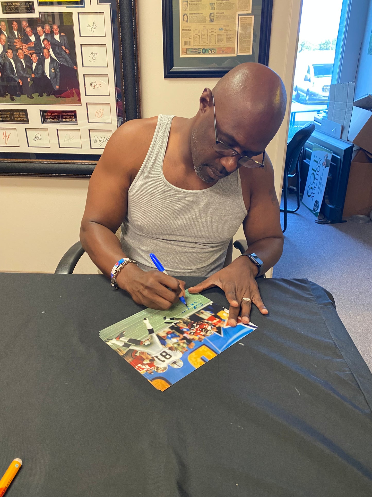 Dexter Jackson Signed Tampa Bay Buccaneers 8x10 Photo