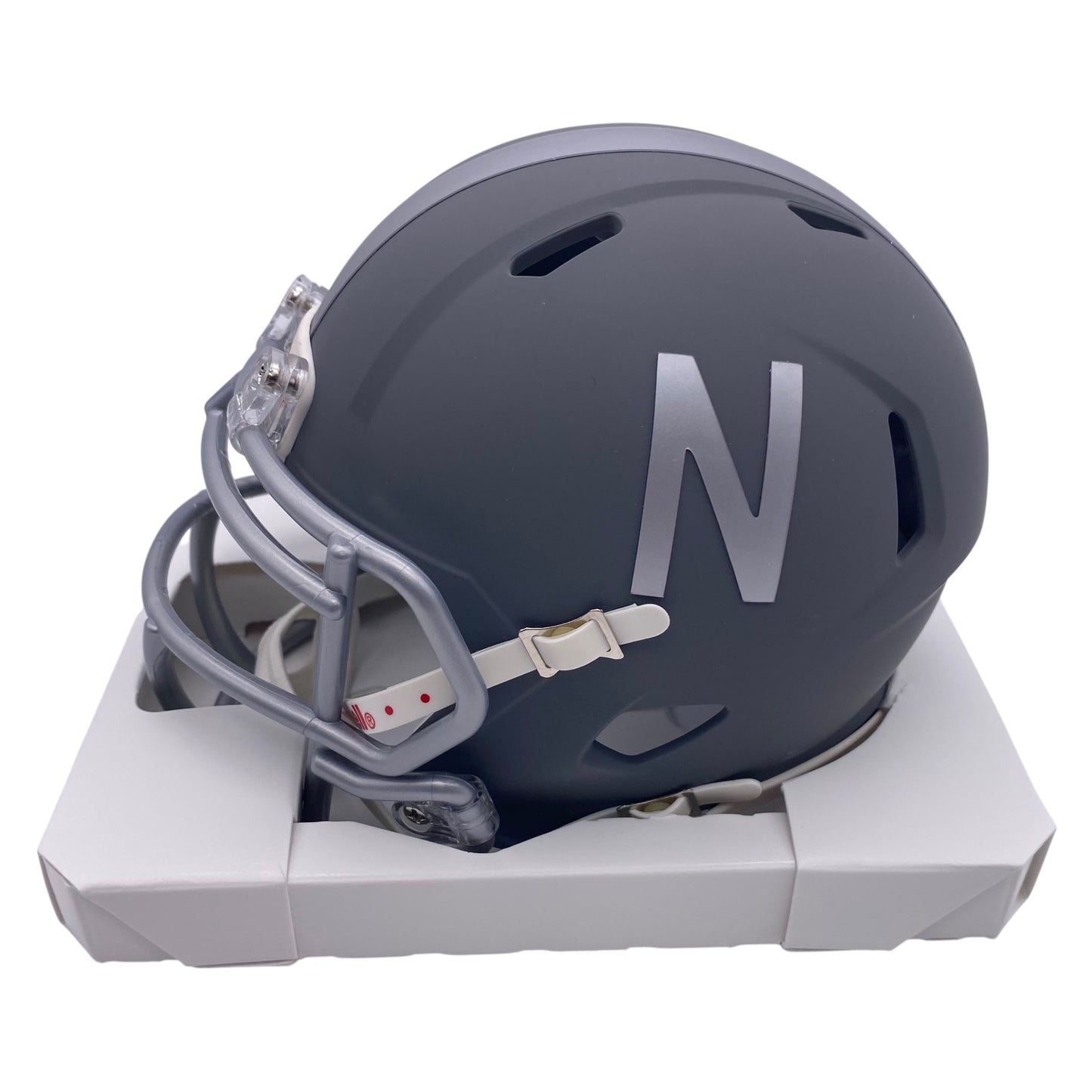 Ndamukong Suh Signed Nebraska Cornhuskers Slate Alternate Speed Mini Helmet