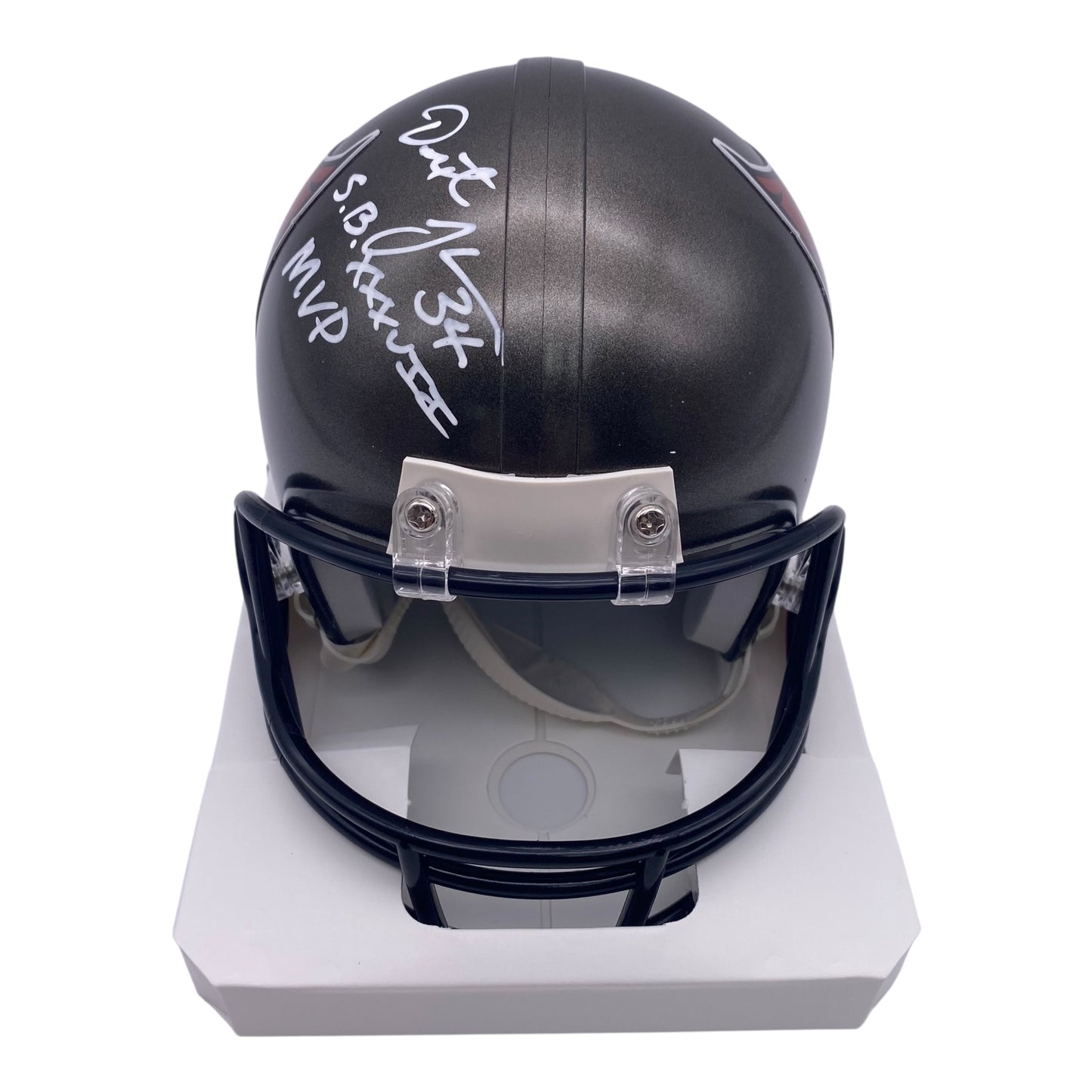 Dexter Jackson Signed Tampa Bay Buccaneers Mini Helmet