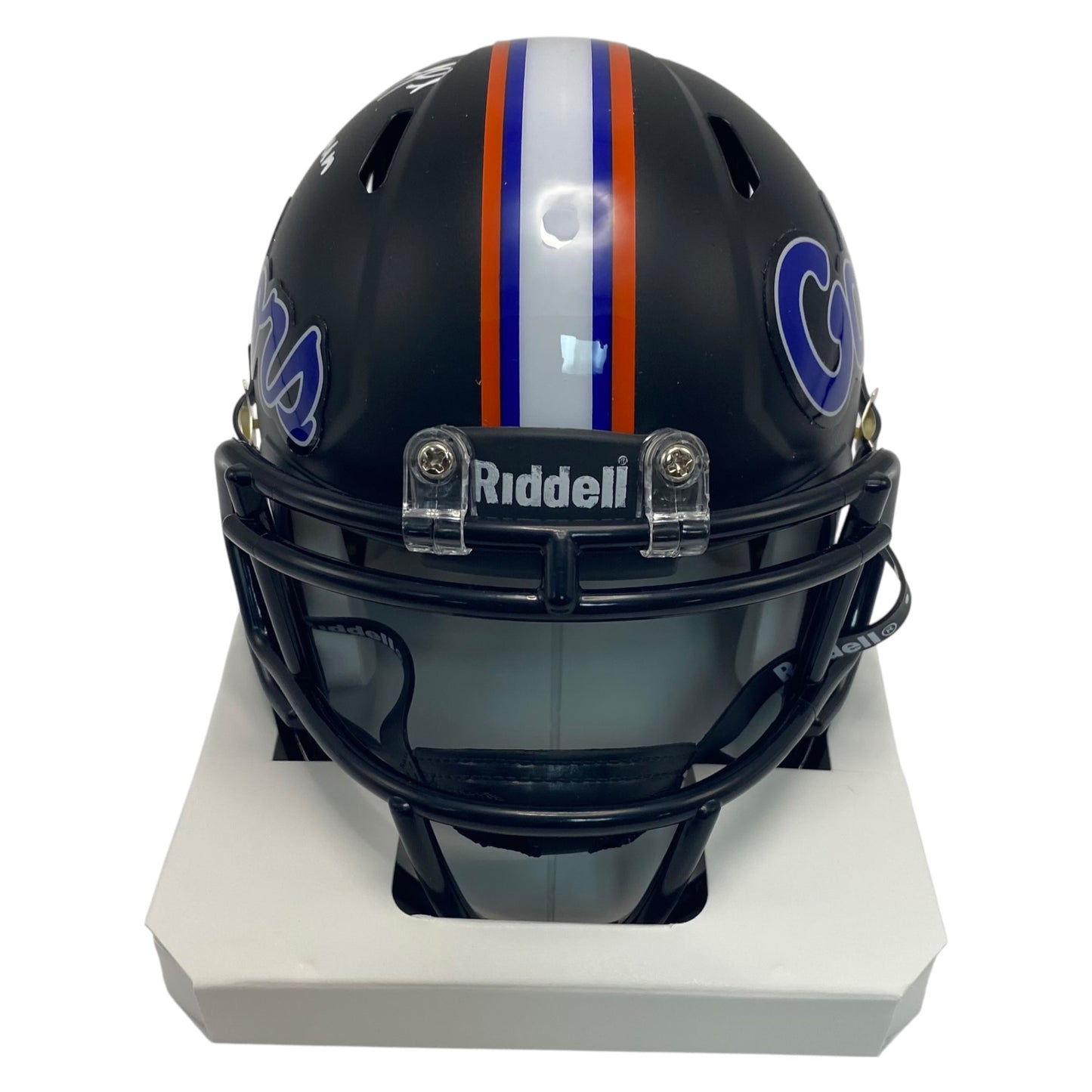 Danny Wuerffel 96 Heiman Signed Florida Gators Black Speed Mini Helmet