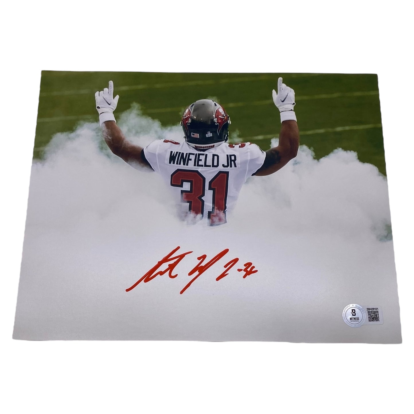 Antoine Winfield Jr Signed Tampa Bay Buccaneers 8x10 Photo