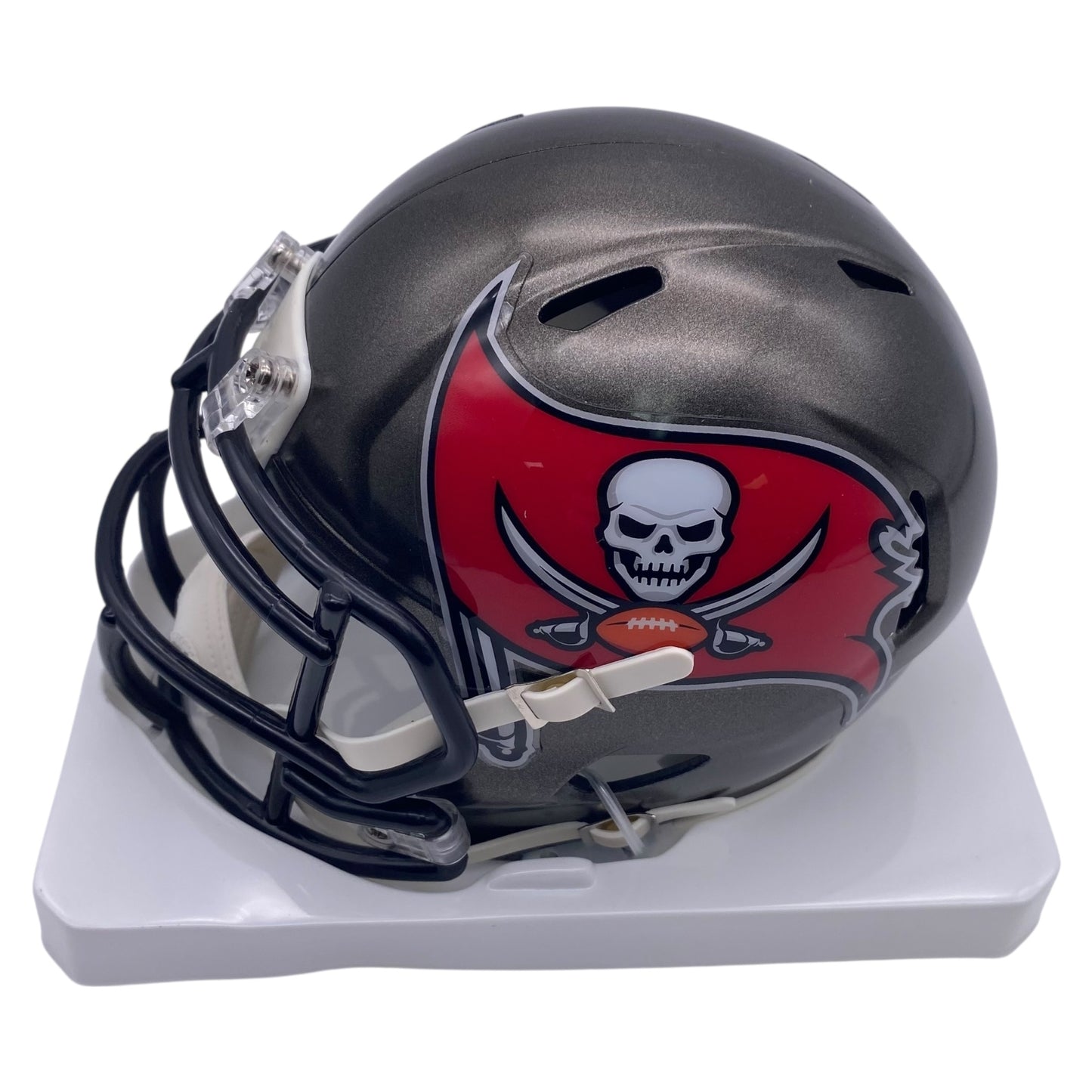 Bucky Irving Signed Tampa Bay Buccaneers Speed Mini Helmet