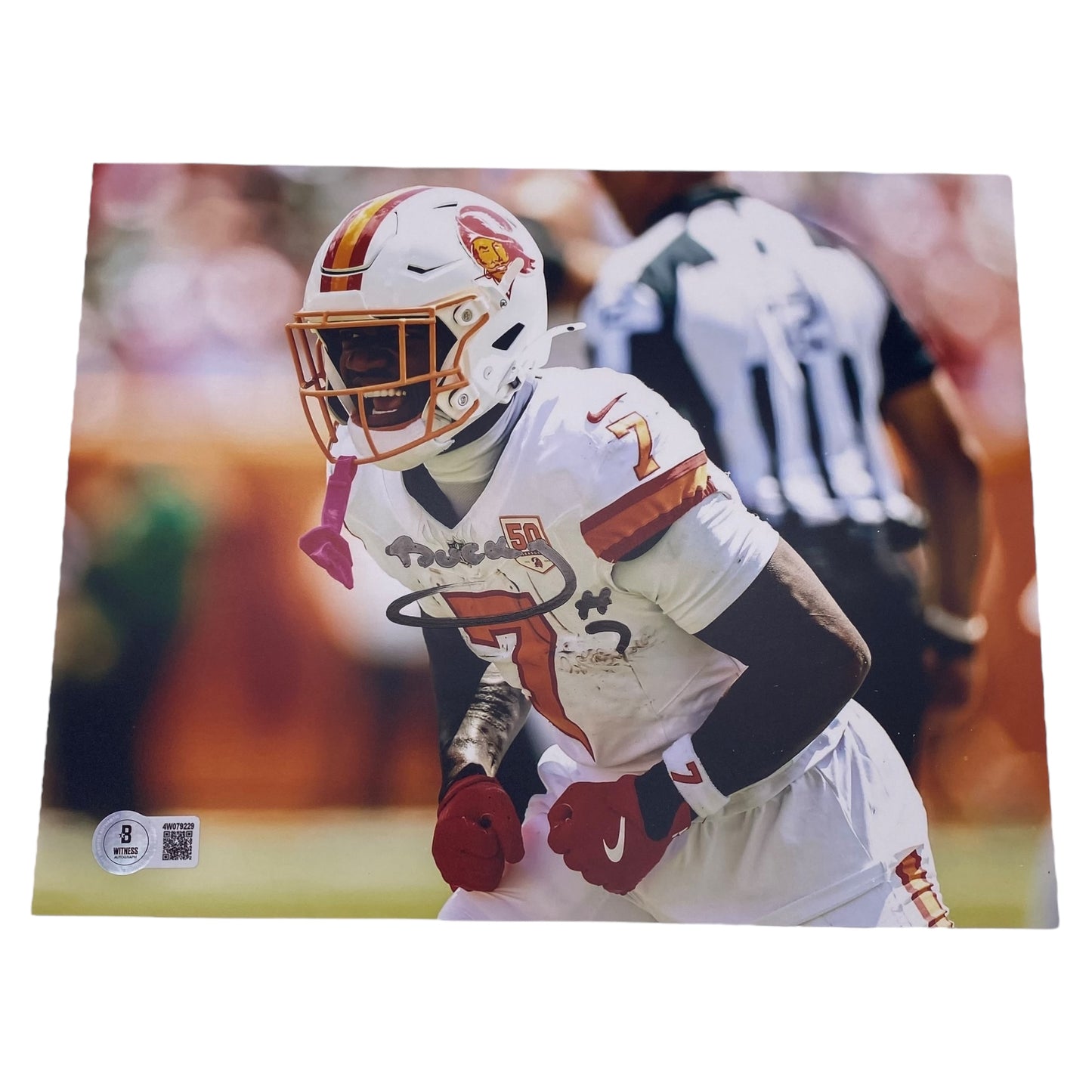 Bucky Irving Signed Tampa Bay Buccaneers 8x10 Photo