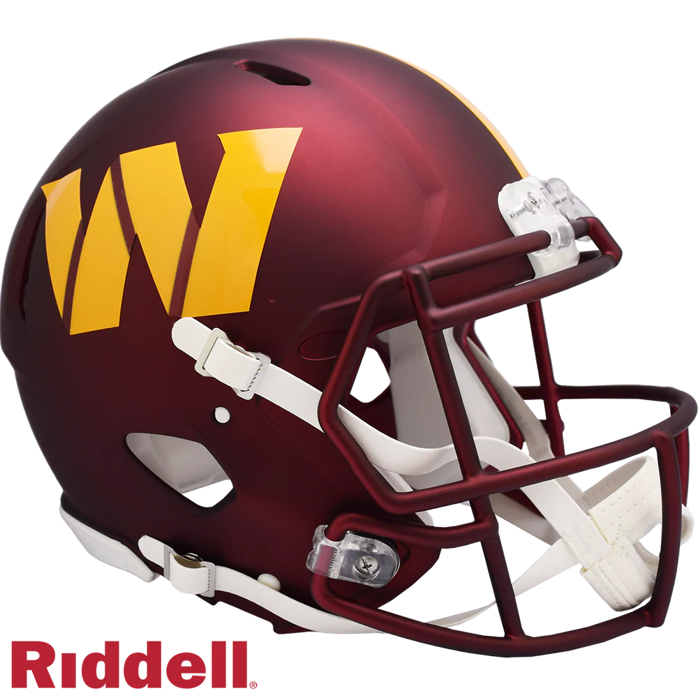 Jacory Croskey-Merritt Signed Washington Commanders Speed Authentic Helmet