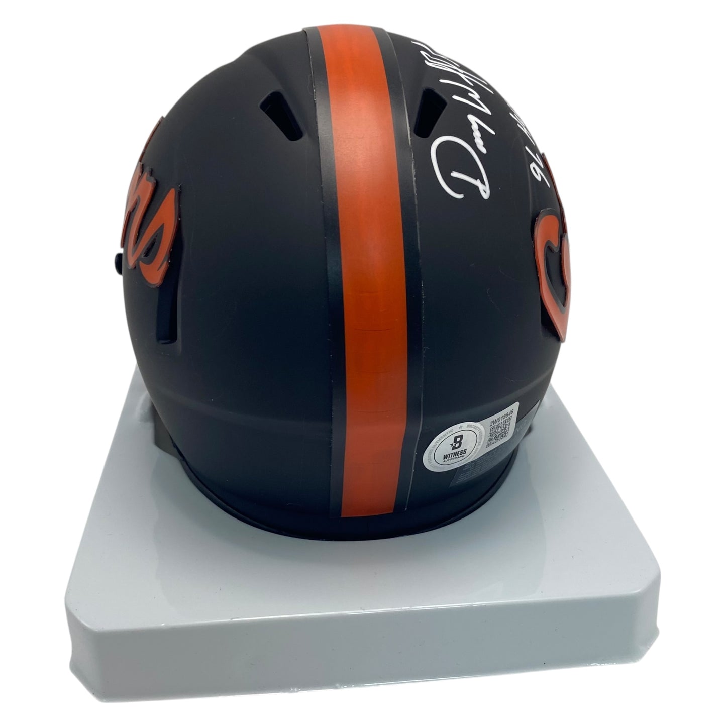Danny Wuerffel 96 Heisman Signed Florida Gators Black Speed Mini Helmet
