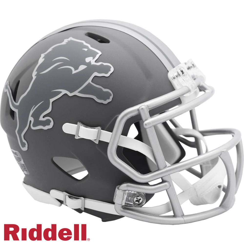 Ndamukong Suh Signed Detroit Lions Slate Alternate Speed Mini Helmet