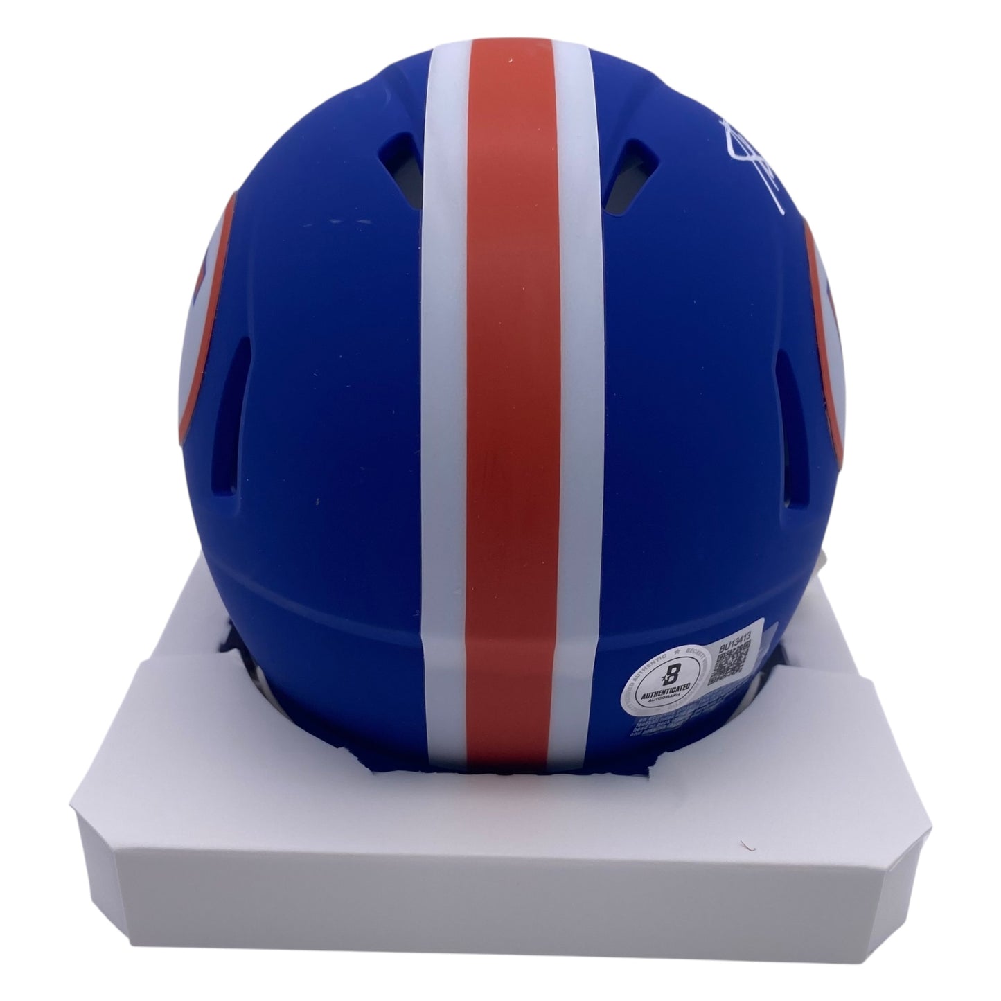 Steve Spurrier Signed Florida Gators Mini Speed Football Helmet