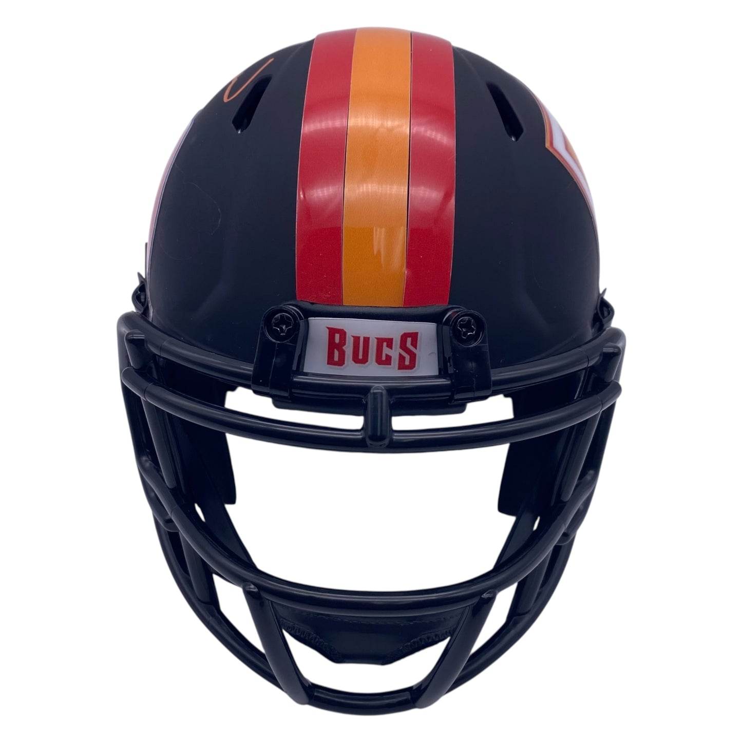 Steve Spurrier Signed Tampa Bay Buccaneers 50th Annoversary Mini Speed Football Helmet