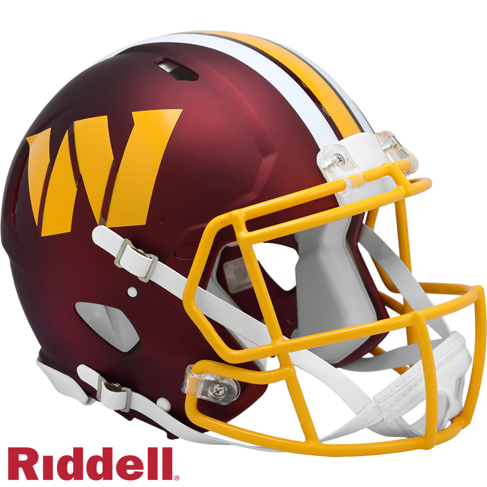 Jacory Croskey-Merritt Signed Washington Commanders 2025 On Field Alternate Speed Authentic Helmet
