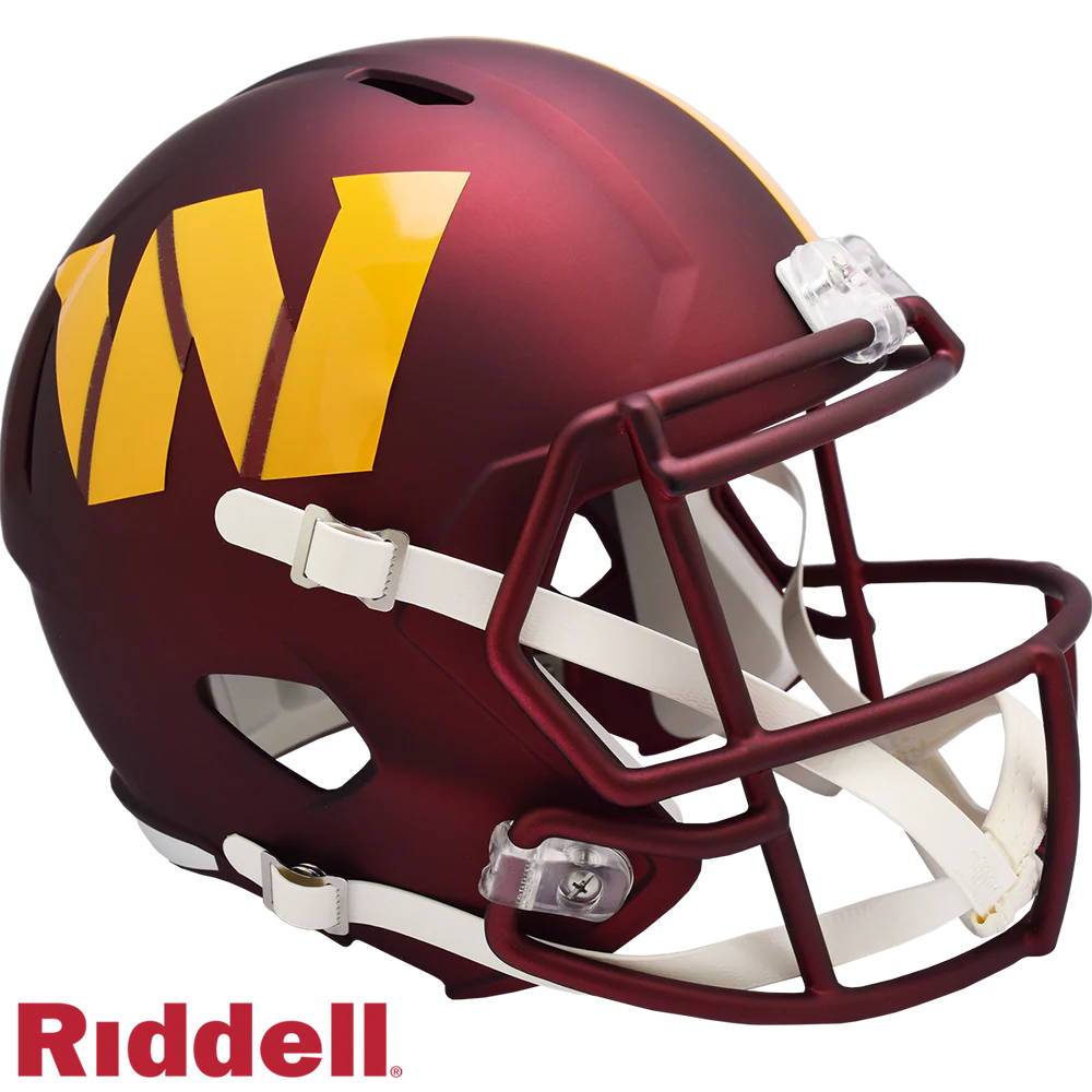 Jacory Croskey-Merritt Signed Washington Commanders Speed Replica Helmet