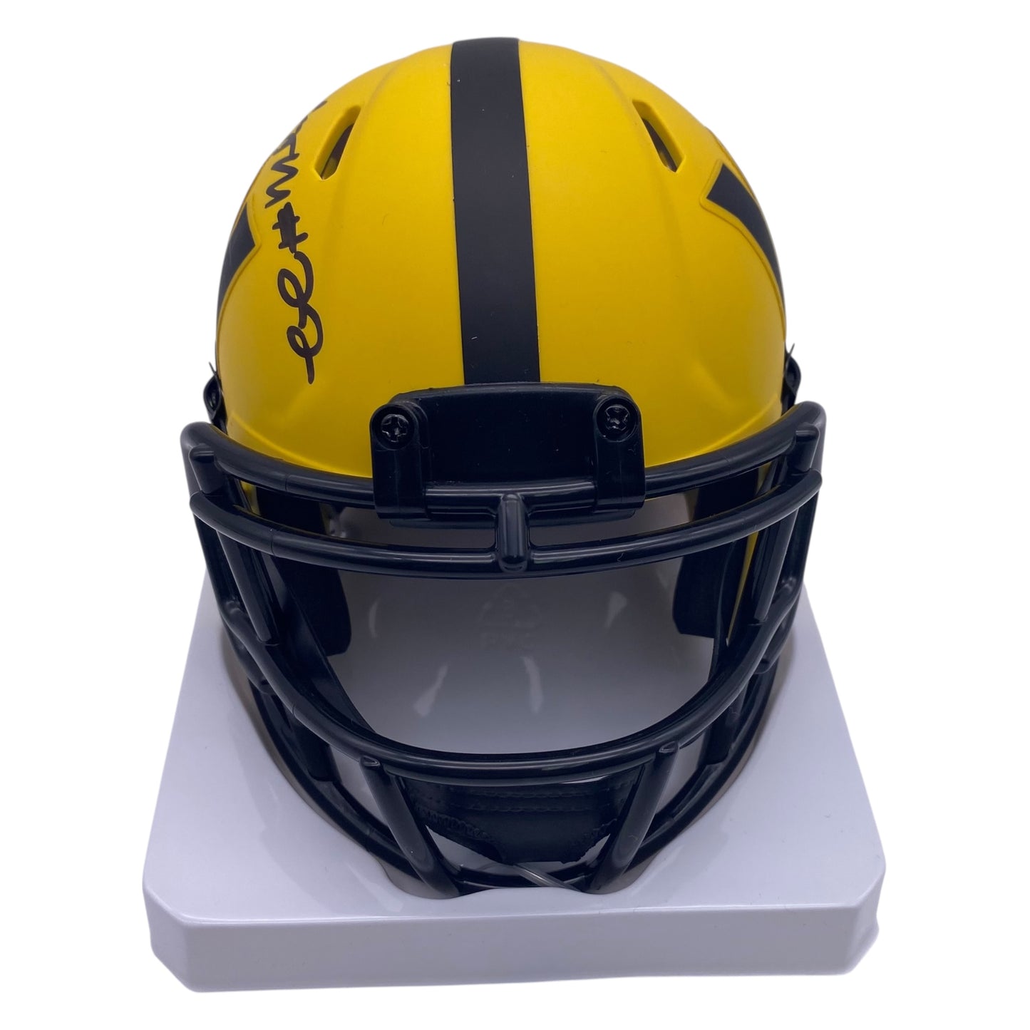Jacory Croskey-Merritt Signed Washington Commanders Rave Alternate Speed Mini Helmet