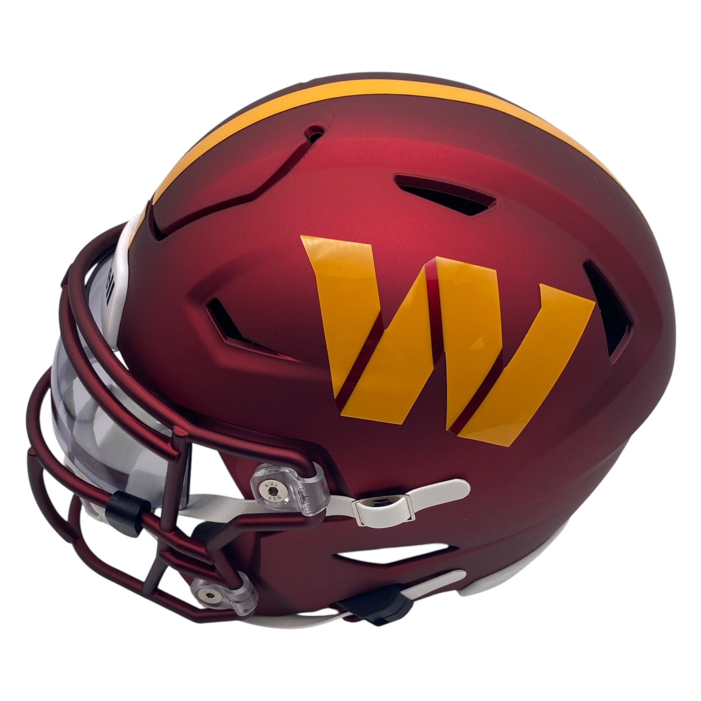 Jacory Croskey-Merritt Signed Washington Commanders MIDI Mid Size SpeedFlex Helmet