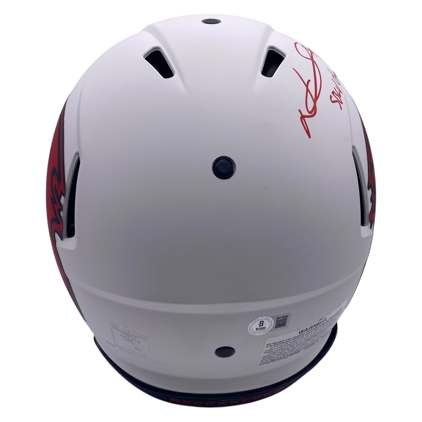 Ndamukong Suh Signed Tampa Bay Buccaneers Lunar Eclipse Alternate Speed Full Size Authentic Helmet