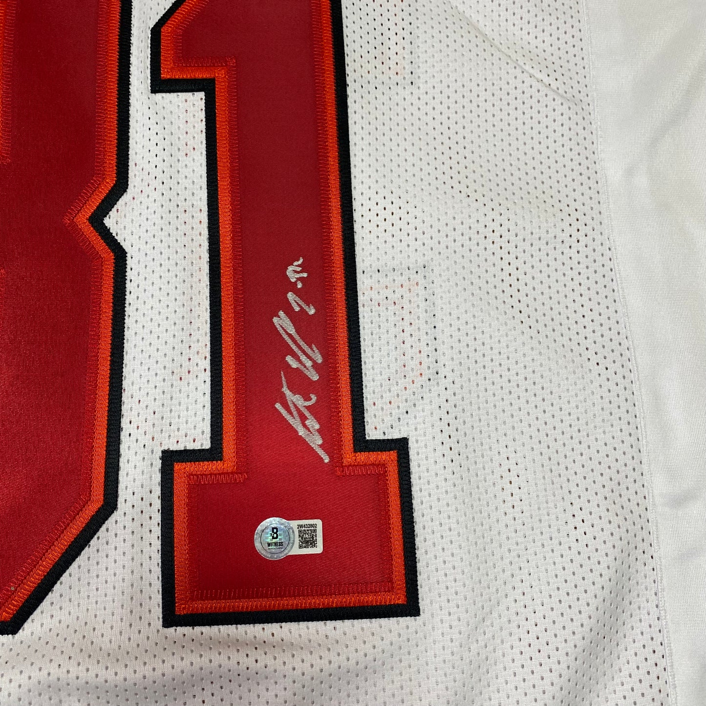Antoine Winfield Jr signed white #31 stitched jersey