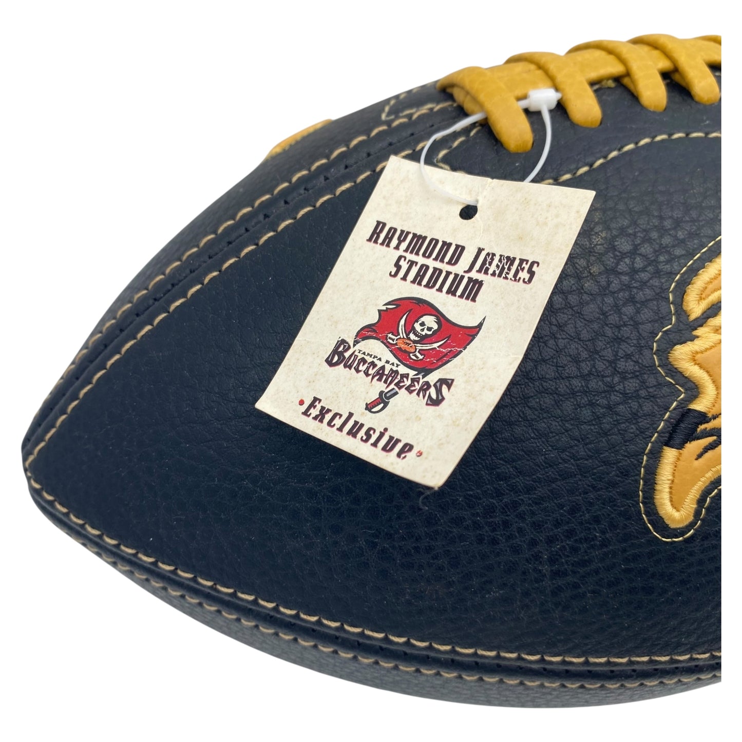 Bucky Irving Signed Tampa Bay Buccaneers Logo Football