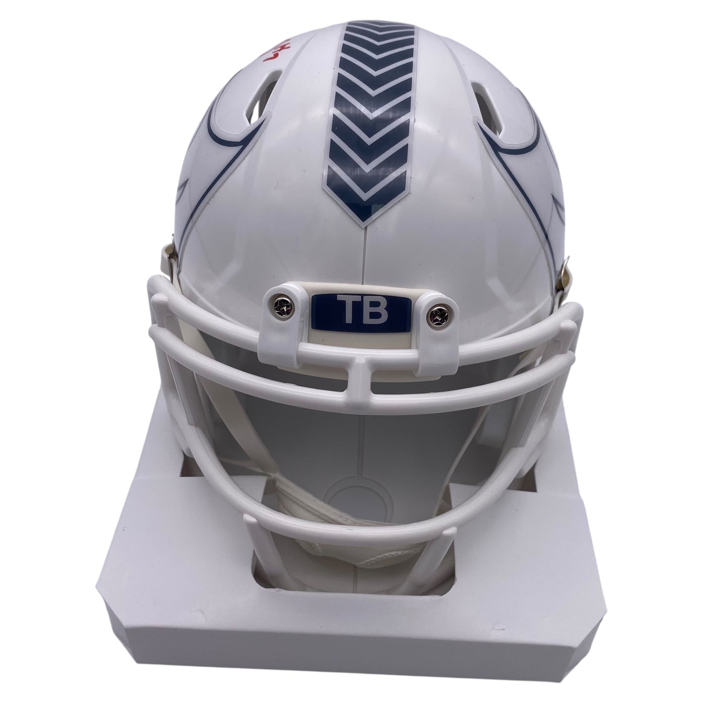Bucky Irving Signed Tampa Bay Buccaneers 2024 Salute to Service Alternate Speed Mini Helmet