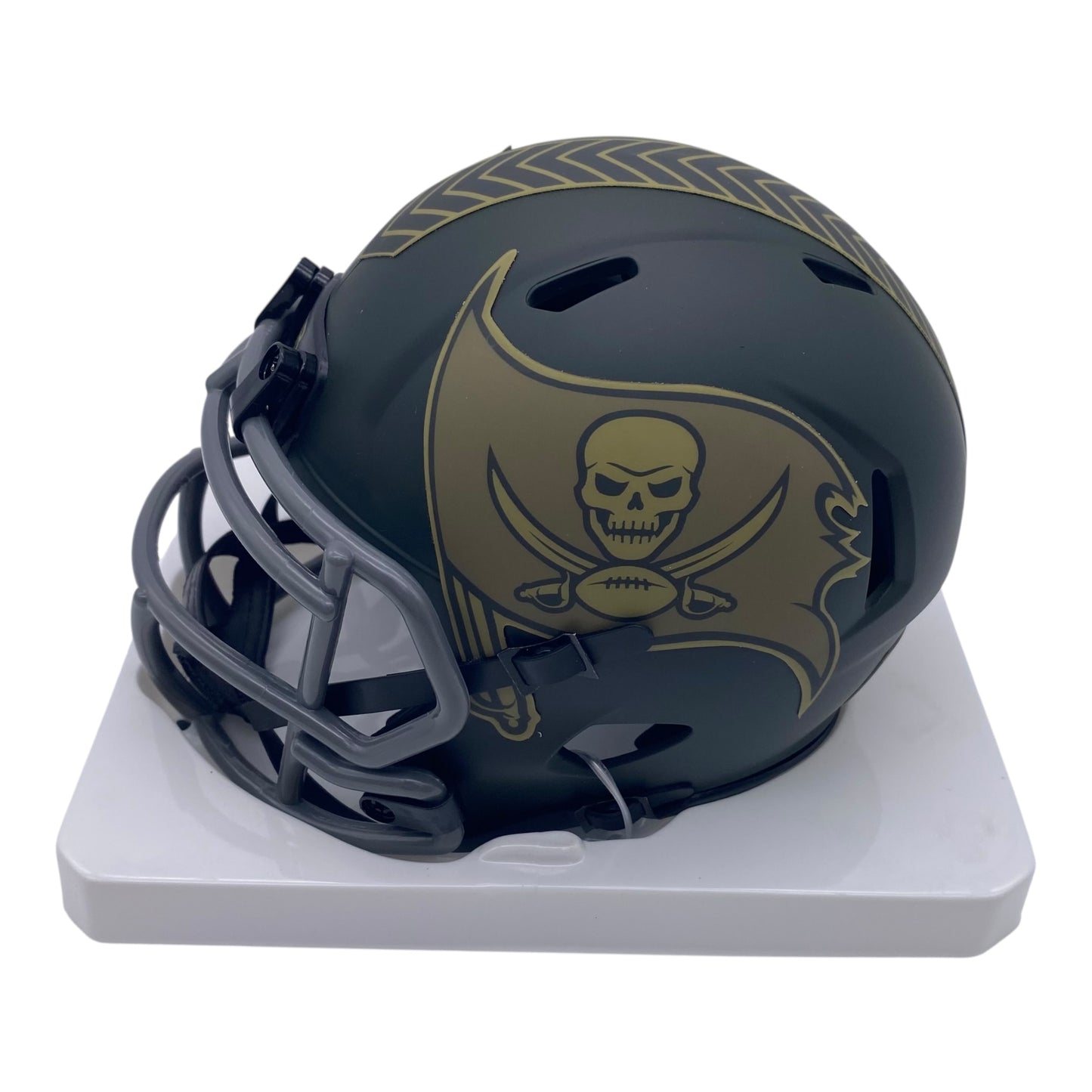Chris Godwin Signed Tampa Bay Buccaneers 2025 Salute to Service Alternate Speed Mini Helmet