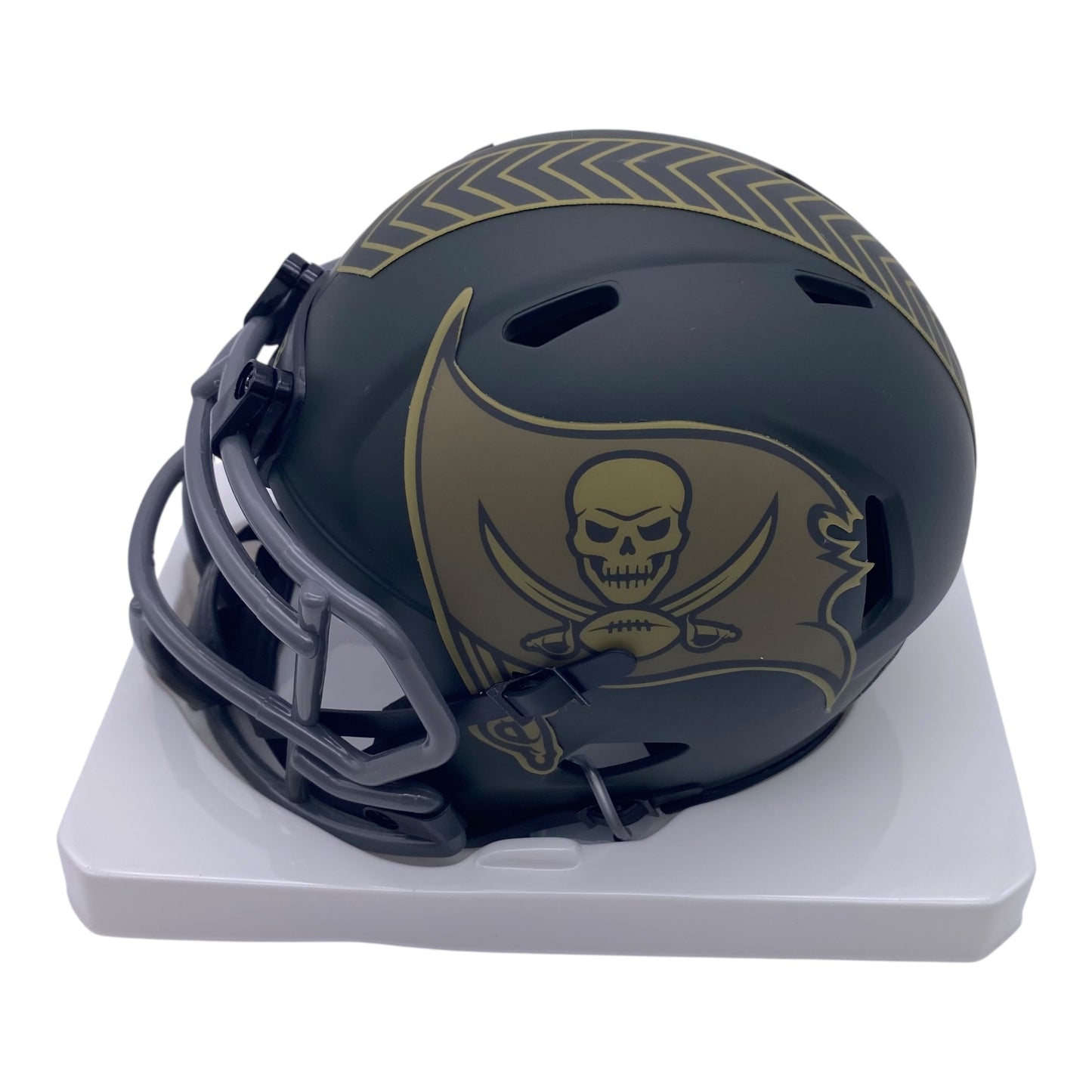 Chris Godwin Signed Tampa Bay Buccaneers 2025 Salute to Service Alternate Speed Mini Helmet