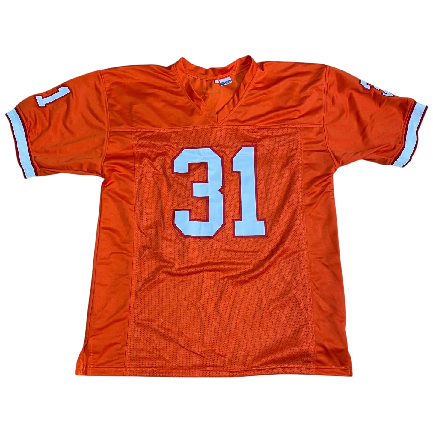 Antoine Winfield Jr signed orange #31 stitched jersey