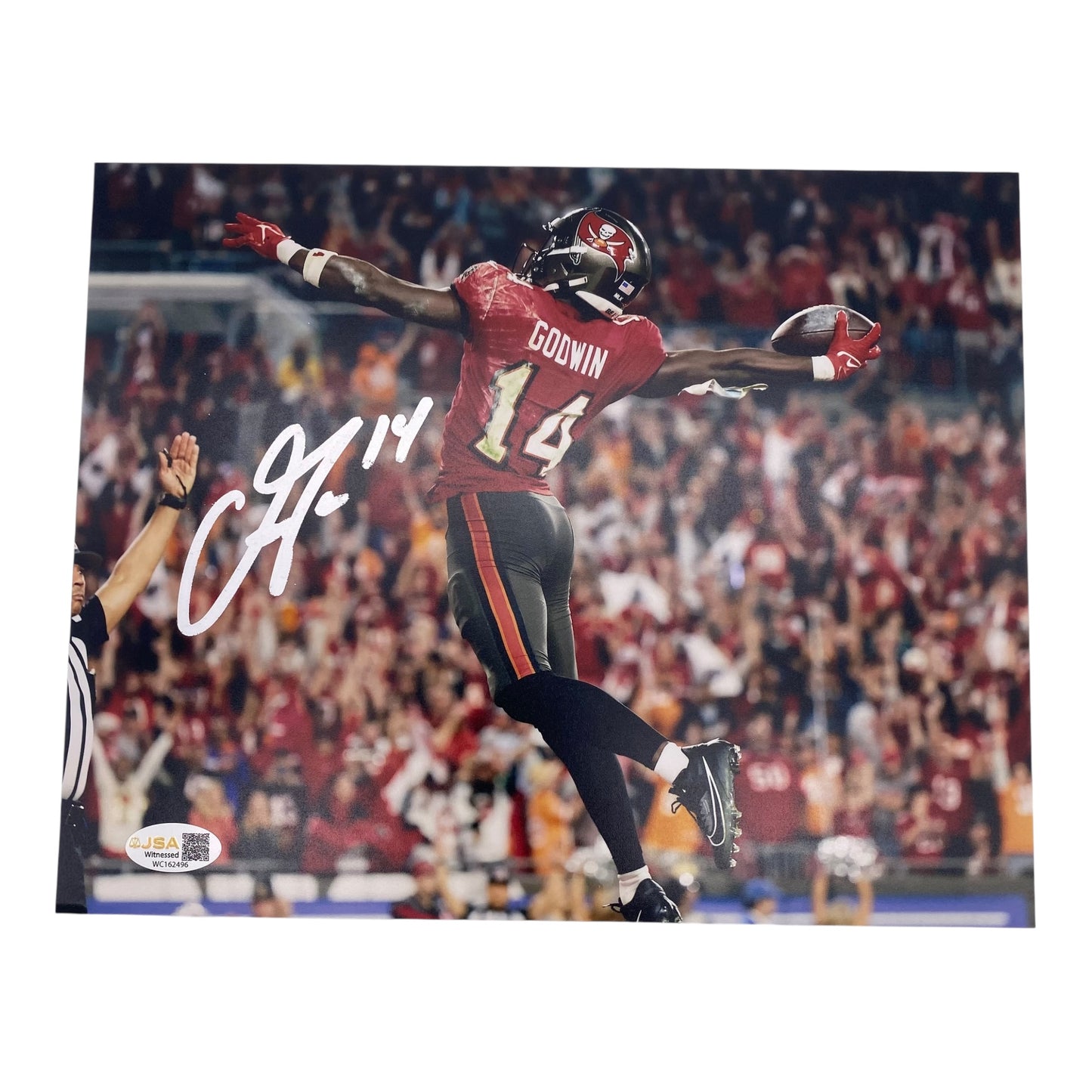 Chris Godwin Signed Tampa Bay Buccaneers 8x10 Photo