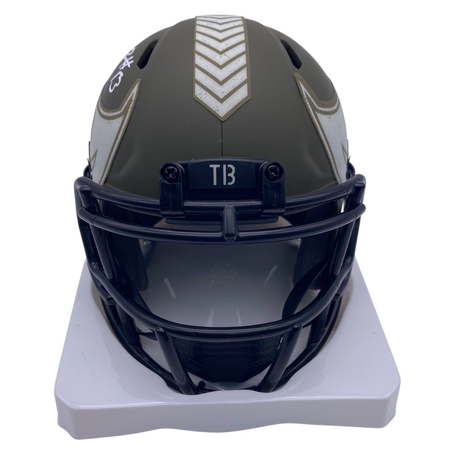 Ndamukong Suh Signed Tampa Bay Buccaneers Salute to Service 2022 Alternate Speed Mini Helmet