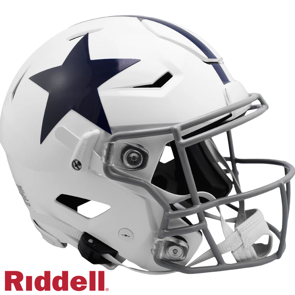 Tony Romo Signed Dallas Cowboys Full Size Authentic White SpeedFlex Football Helmet