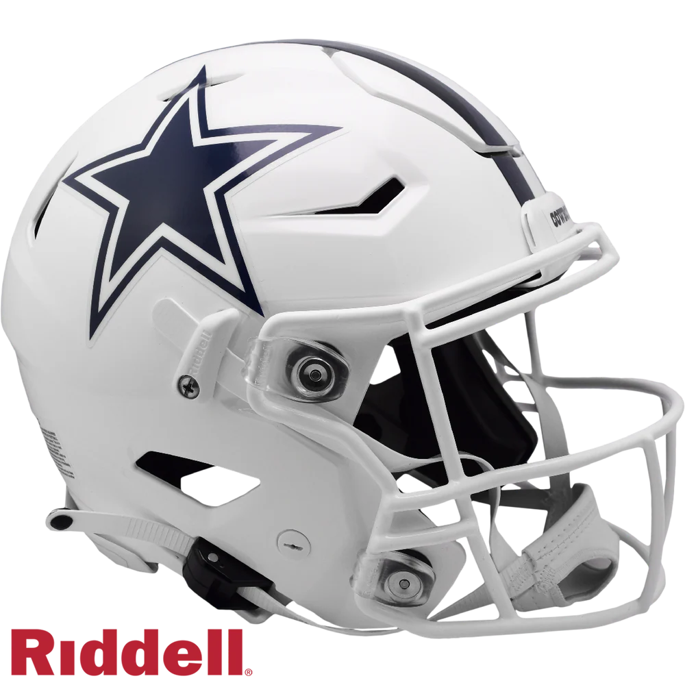 Tony Romo Signed Dallas Cowboys Full Size Authentic 2022 White Alternate SpeedFlex Football Helmet
