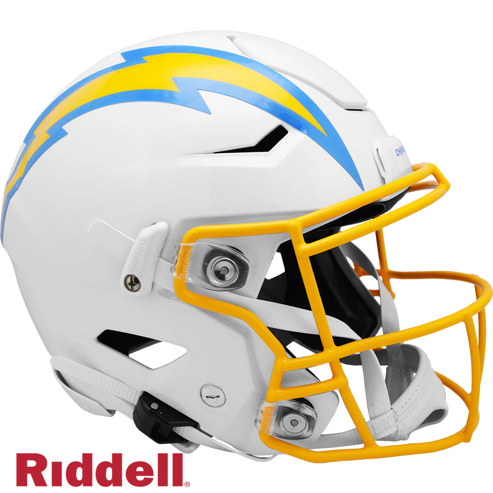 Ladd McConkey Signed Los Angeles Chargers Speedflex Authentic Full Size Football Helmet